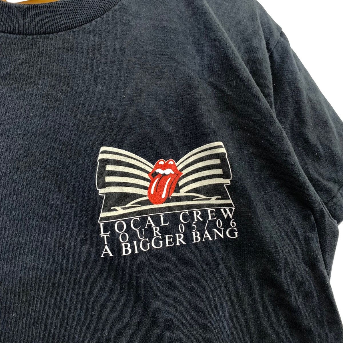 The Rolling Stones Vintage ROLLING STONES LOCAL Crew Tour 05/06 A Bigger Bang Size US L / EU 52-54 / 3 - 5 Thumbnail