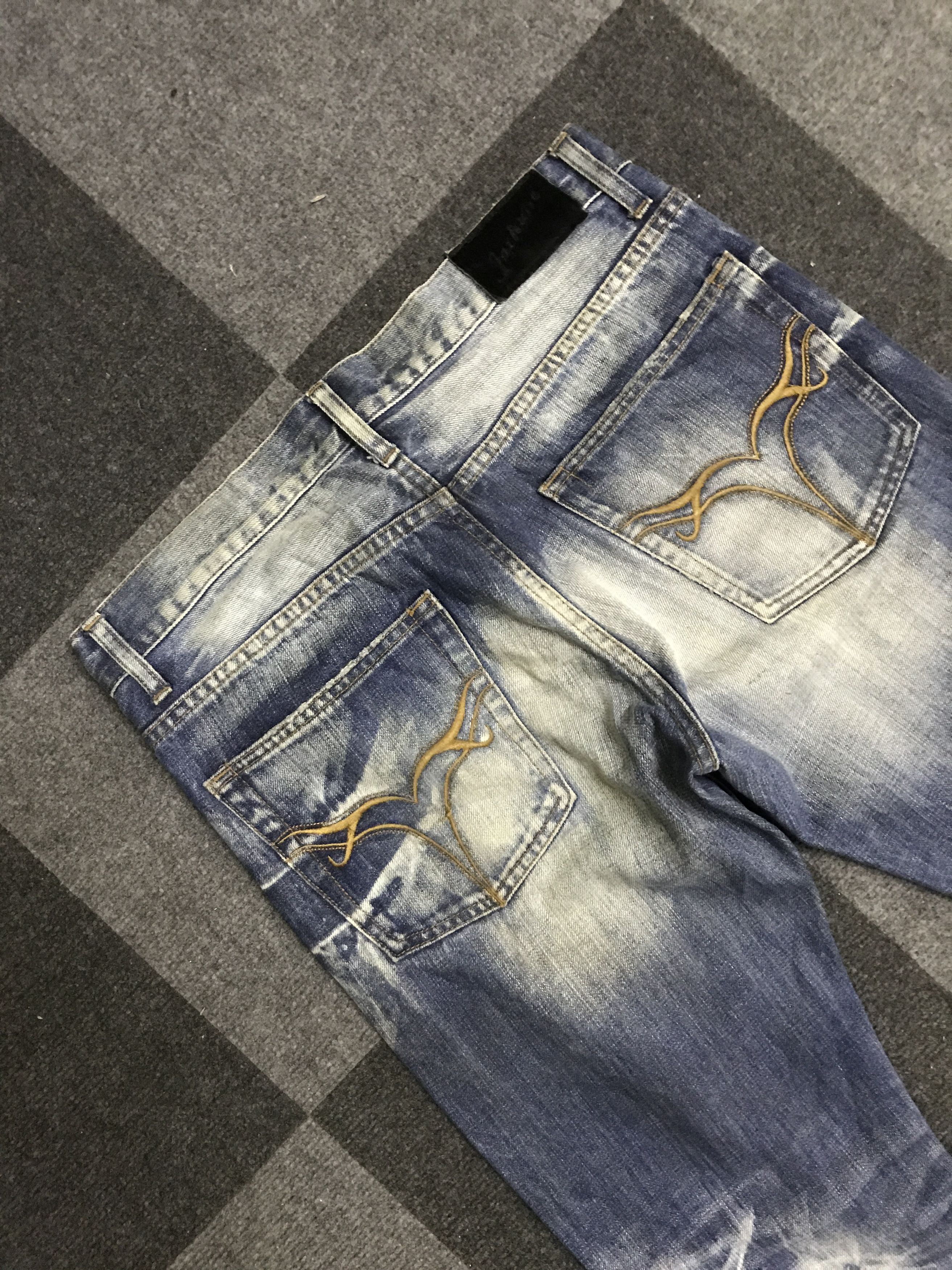 Japanese Brand Flare🔥D139 Statement Jeans Jackrose Rare Fades Flare Jeans Size US 32 / EU 48 - 15 Thumbnail
