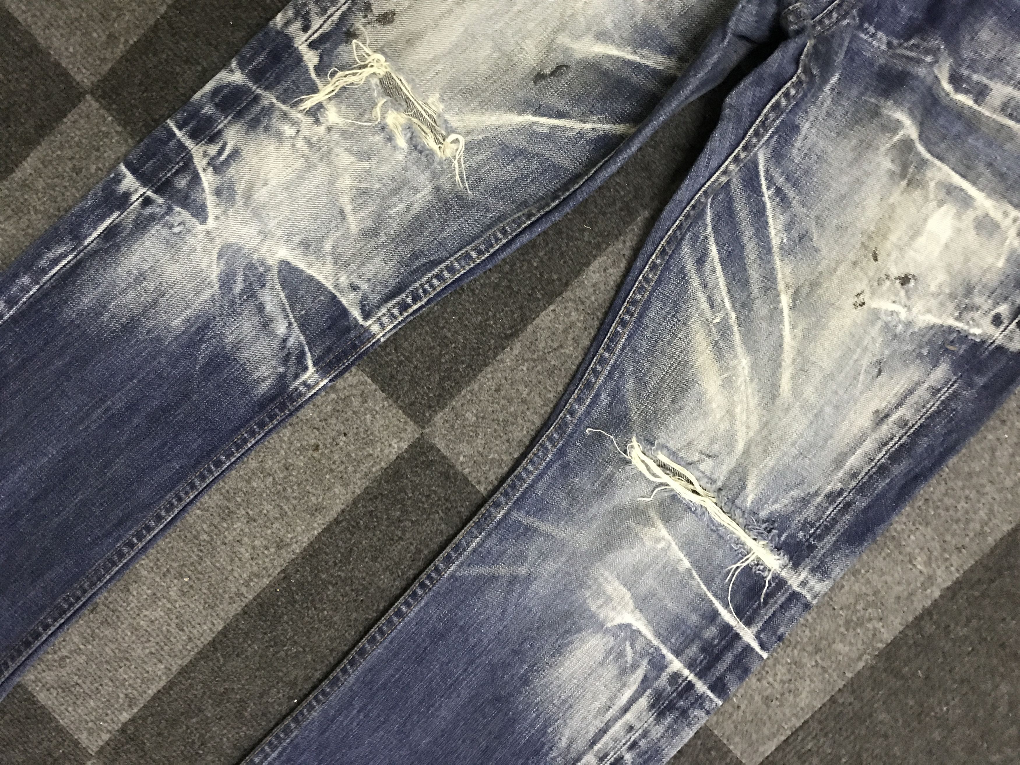 Japanese Brand Flare🔥D139 Statement Jeans Jackrose Rare Fades Flare Jeans Size US 32 / EU 48 - 5 Thumbnail