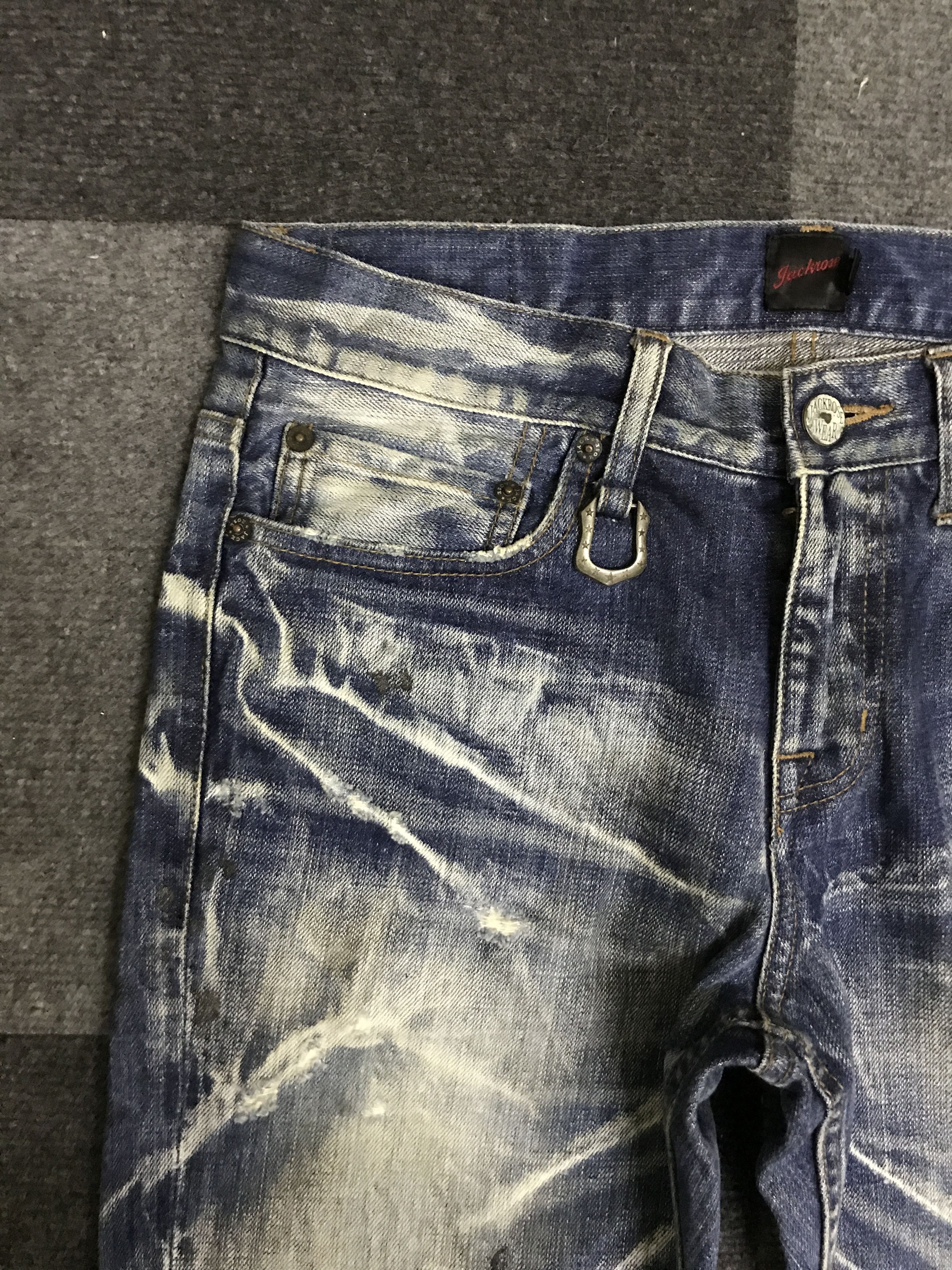 Japanese Brand Flare🔥D139 Statement Jeans Jackrose Rare Fades Flare Jeans Size US 32 / EU 48 - 10 Thumbnail
