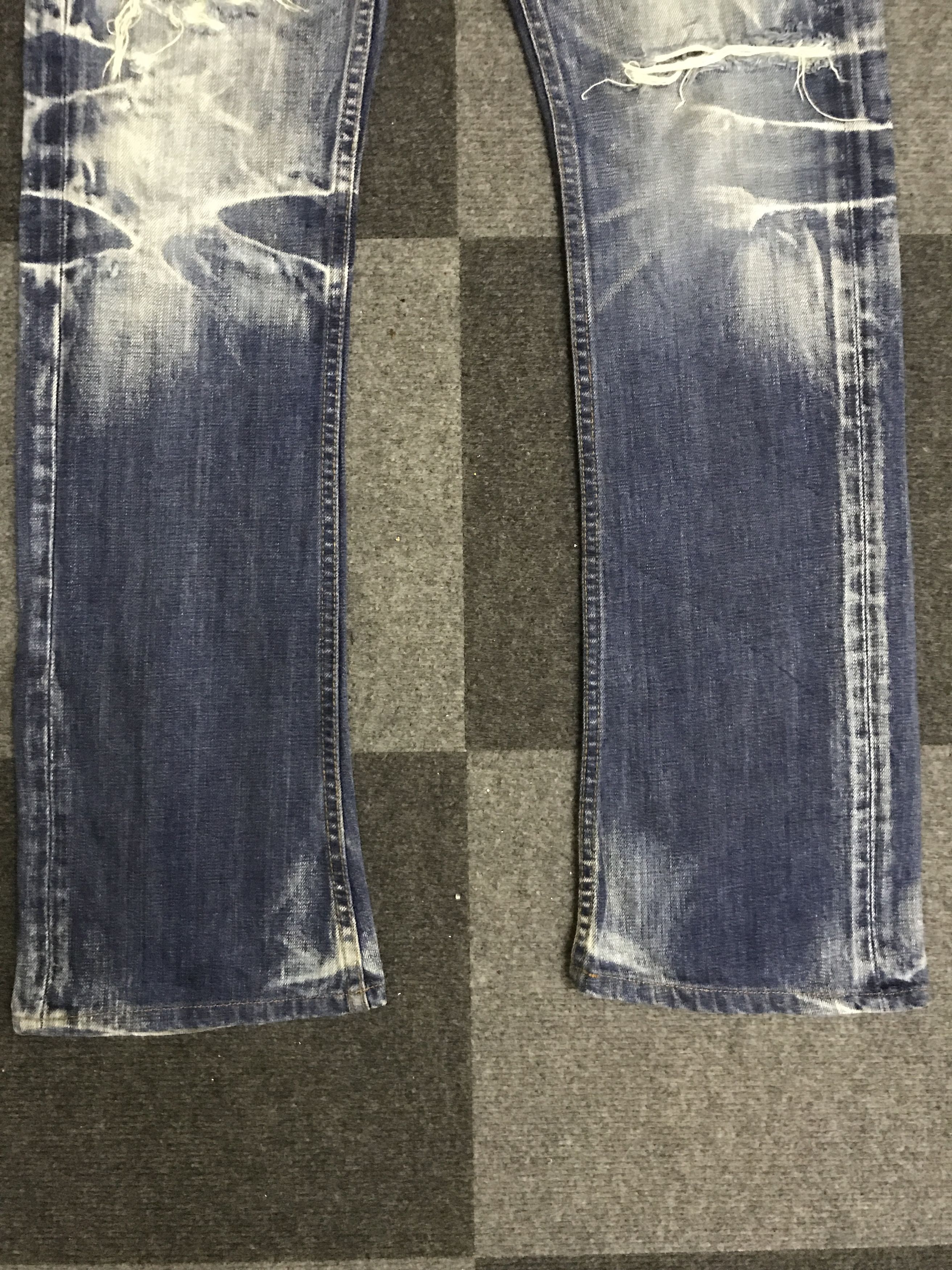 Japanese Brand Flare🔥D139 Statement Jeans Jackrose Rare Fades Flare Jeans Size US 32 / EU 48 - 12 Thumbnail