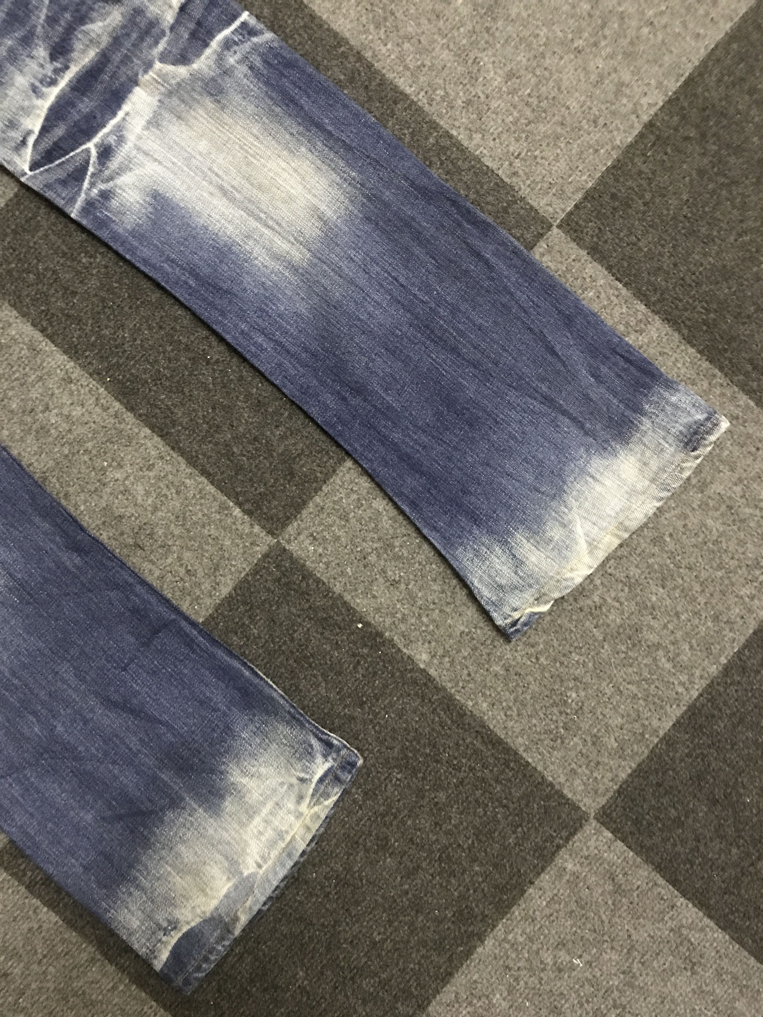 Japanese Brand Flare🔥D139 Statement Jeans Jackrose Rare Fades Flare Jeans Size US 32 / EU 48 - 17 Thumbnail
