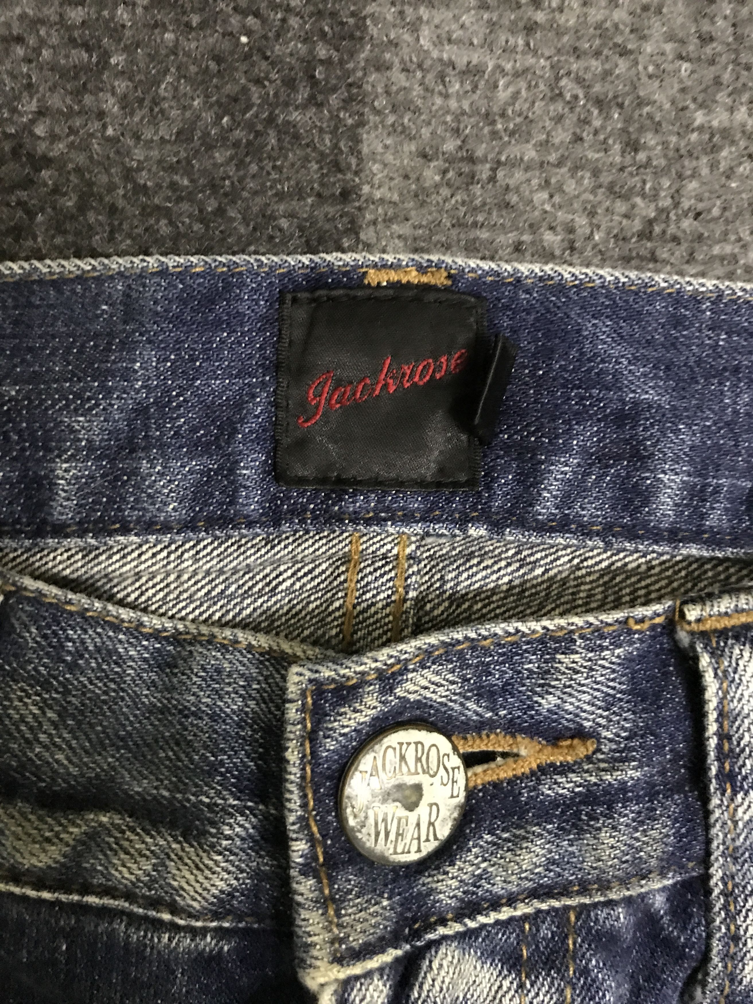 Japanese Brand Flare🔥D139 Statement Jeans Jackrose Rare Fades Flare Jeans Size US 32 / EU 48 - 11 Thumbnail