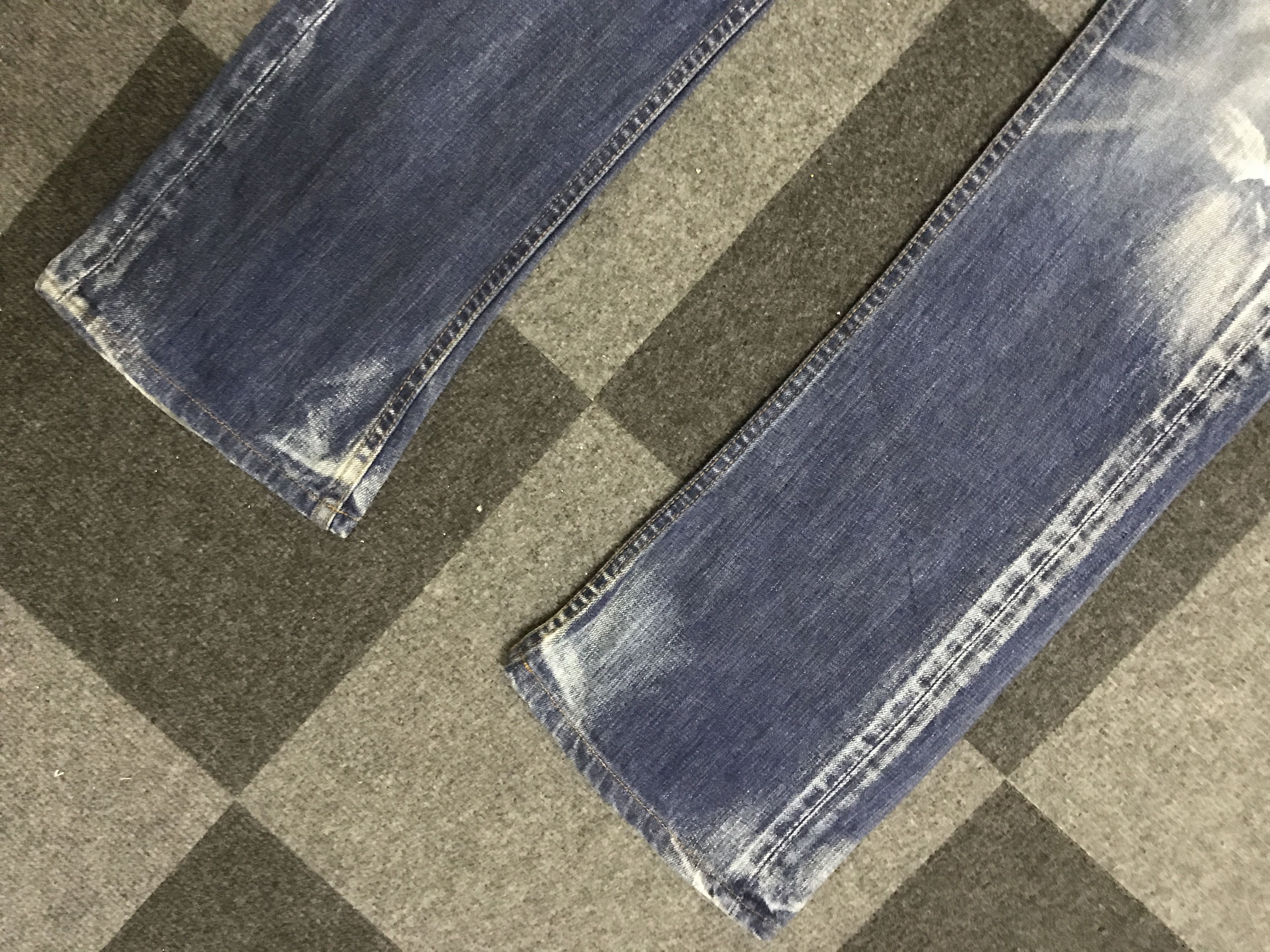 Japanese Brand Flare🔥D139 Statement Jeans Jackrose Rare Fades Flare Jeans Size US 32 / EU 48 - 6 Thumbnail