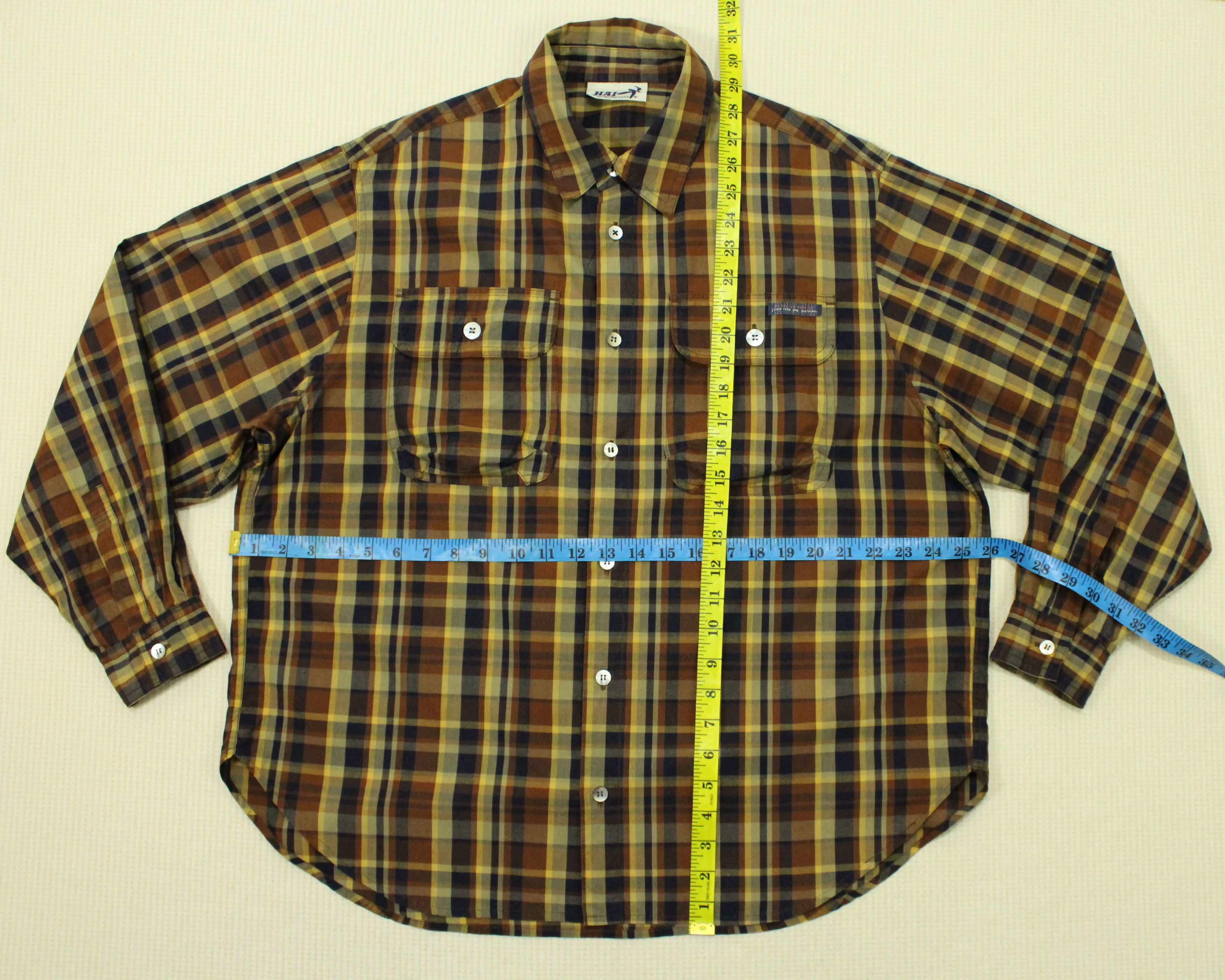 Hai Sporting Gear Vintage HAI SPORTING GEAR Shirt Button Up Baggy Issey Miyake Size US M / EU 48-50 / 2 - 14 Thumbnail