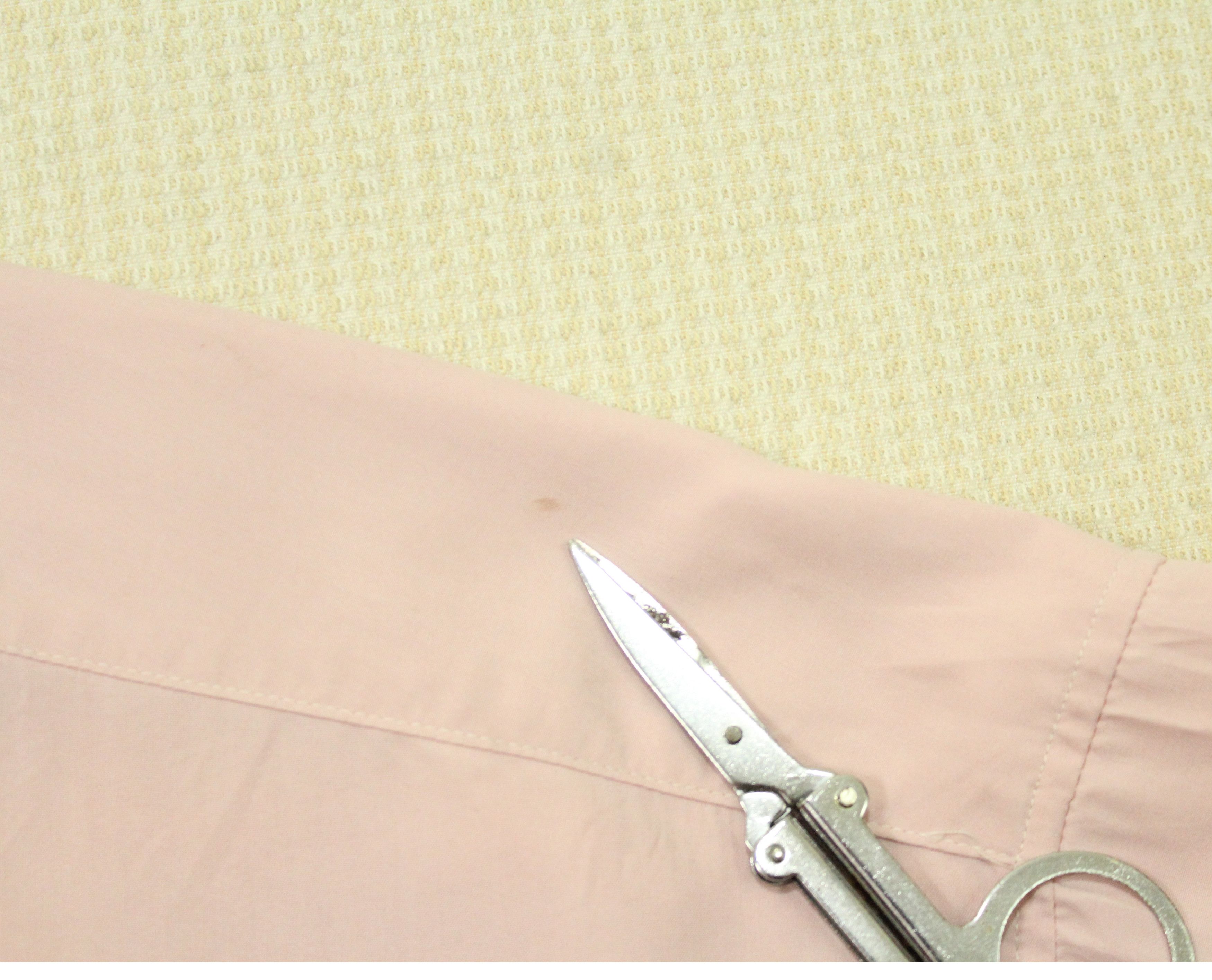 Hanae Mori Vintage HANAE MORI Shirt MONSIEUR Peach Polynosic Size US L / EU 52-54 / 3 - 12 Thumbnail