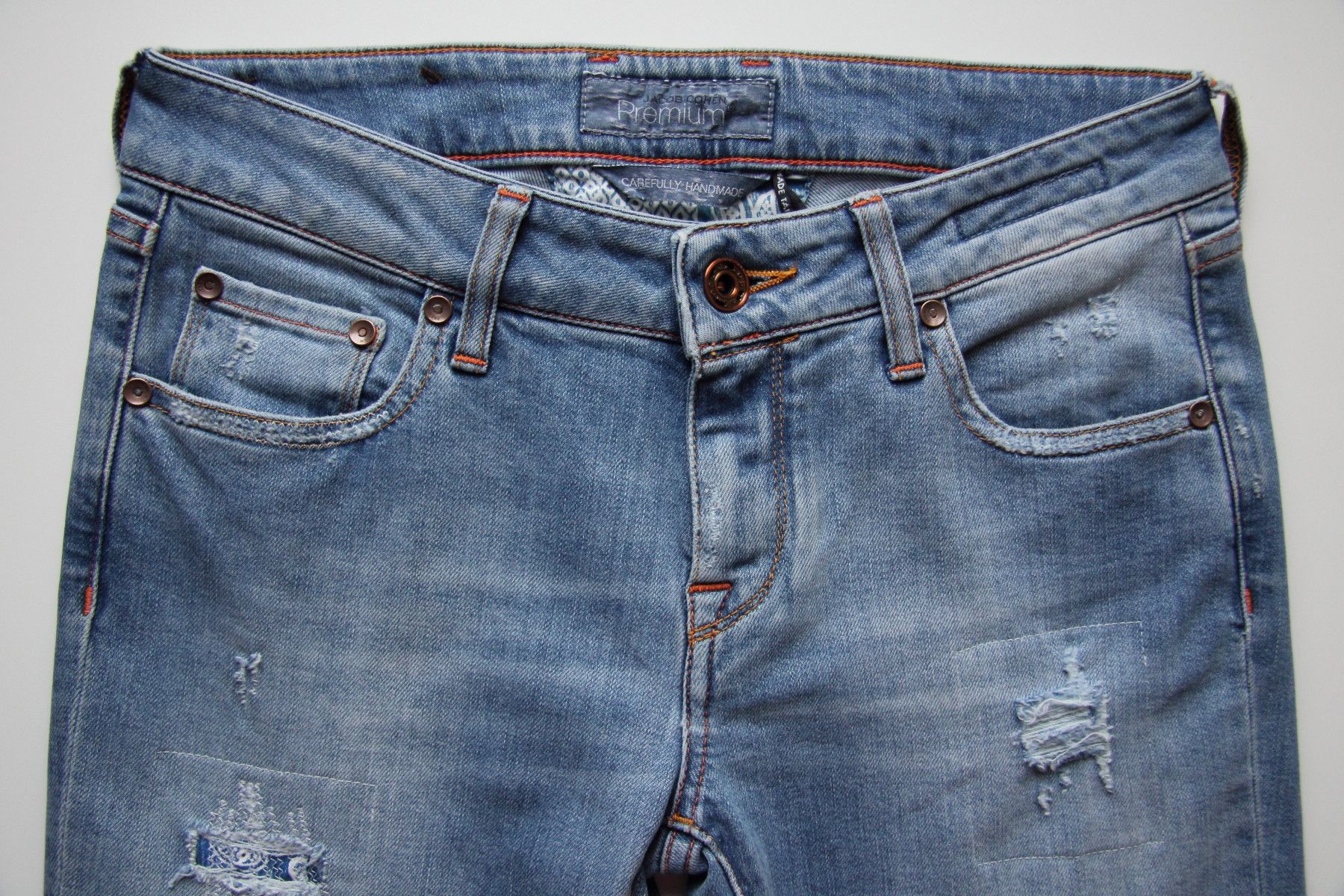 Jacob Cohen JACOB COHEN JESTER PREMIUM HANDMADE TAILORED JEANS SIZE 27 Size 27" / US 4 / IT 40 - 3 Thumbnail