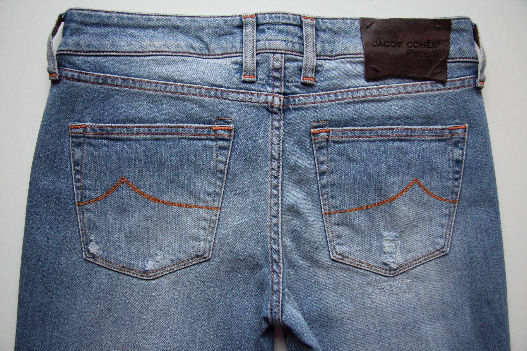 Jacob Cohen JACOB COHEN JESTER PREMIUM HANDMADE TAILORED JEANS SIZE 27 Size 27" / US 4 / IT 40 - 9 Thumbnail