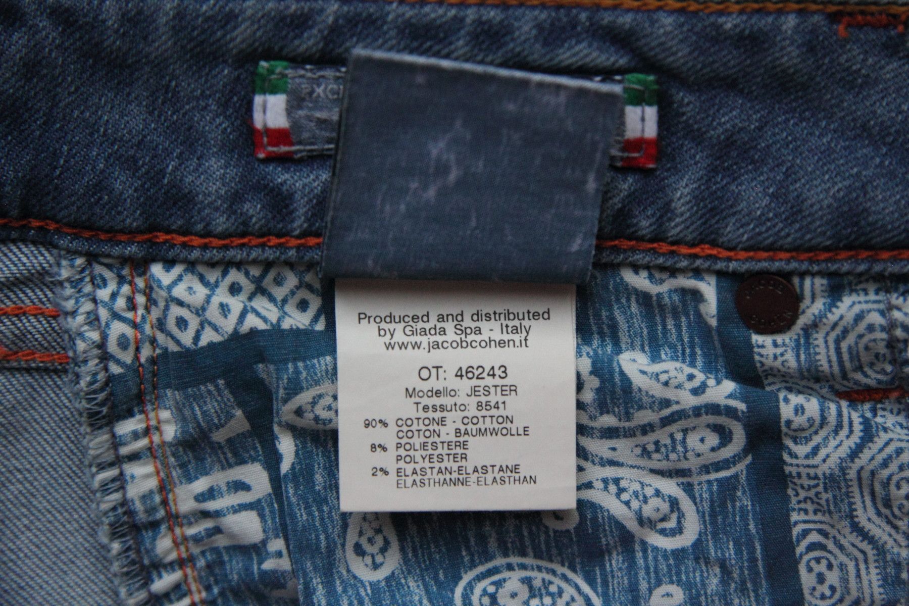 Jacob Cohen JACOB COHEN JESTER PREMIUM HANDMADE TAILORED JEANS SIZE 27 Size 27" / US 4 / IT 40 - 15 Thumbnail