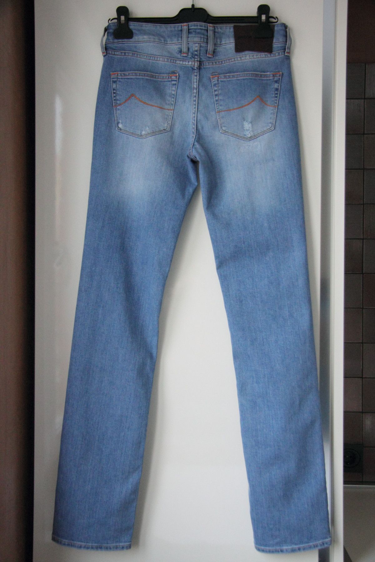 Jacob Cohen JACOB COHEN JESTER PREMIUM HANDMADE TAILORED JEANS SIZE 27 Size 27" / US 4 / IT 40 - 2 Thumbnail