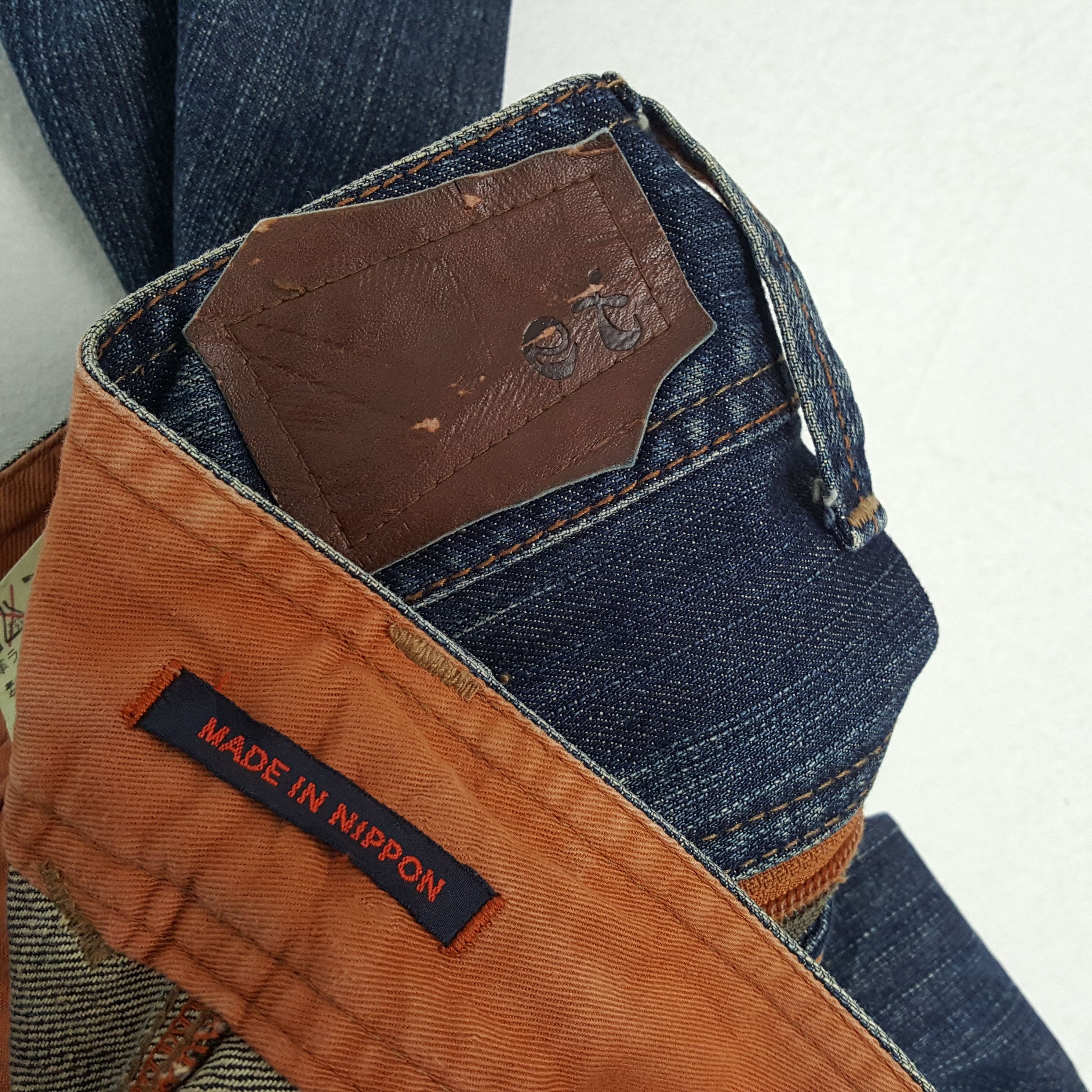Japanese Brand × Vintage ET Japanese Brand Bootcut Style Streetwear JEANS Size 31" - 14 Thumbnail