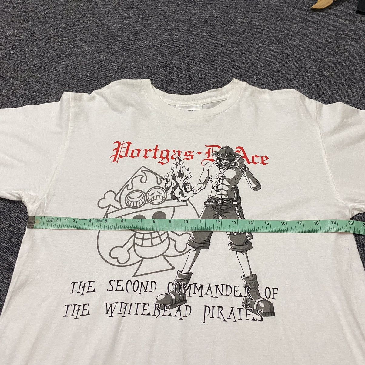 Anime Vintage Portgas D Ace The Whitebeard Pirates One Piece tees Size US M / EU 48-50 / 2 - 9 Thumbnail