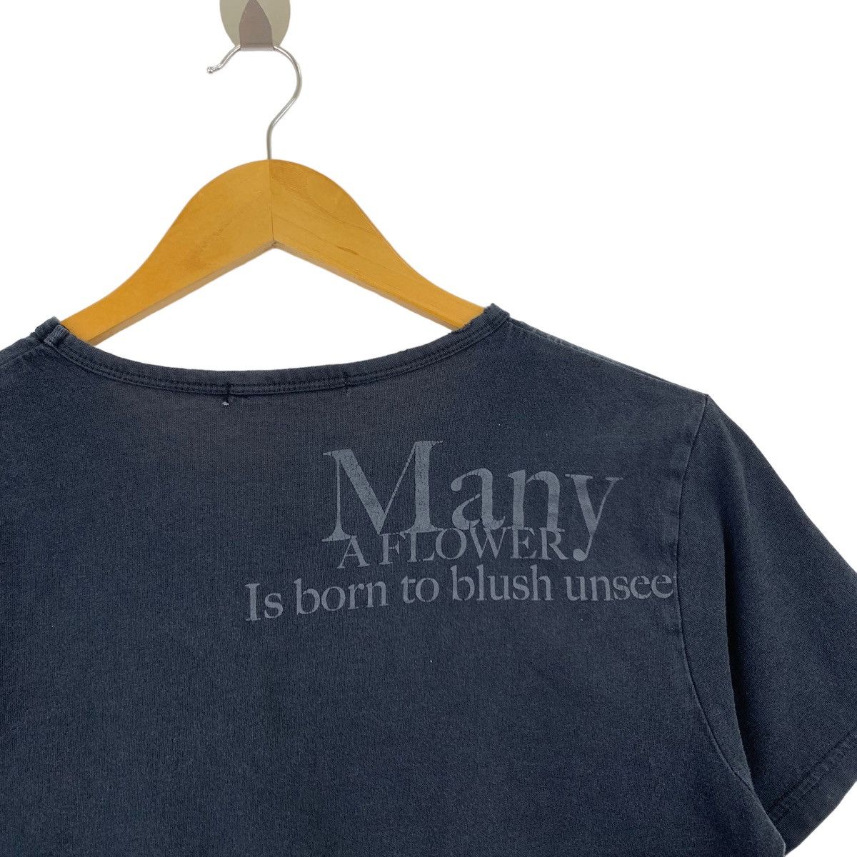 Japanese Brand SEMANTIC DESIGN Japanese Brand Quotes and Butterfly Print Size L / US 10 / IT 46 - 6 Thumbnail