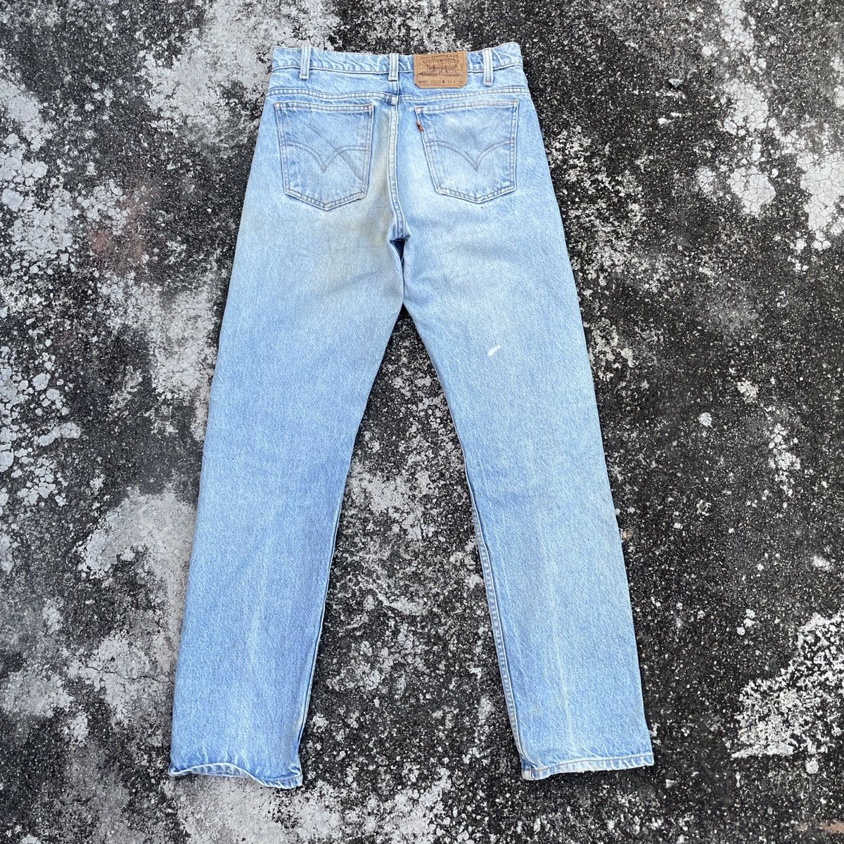 Levi's Vintage 90s Levis Lot 505 Oren Tag Distressed Denim Jeans Size US 30 / EU 46 - 8 Thumbnail