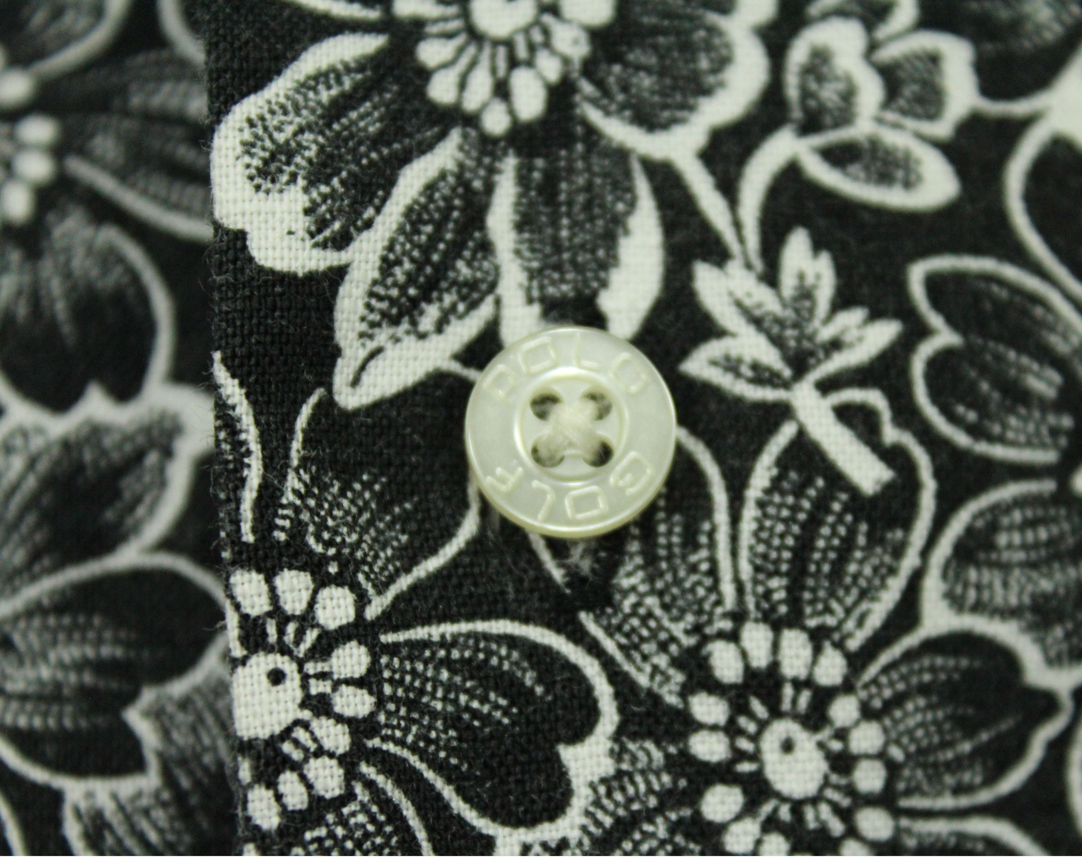 RALPH LAUREN Shirt Boxy POLO GOLF Flowers Motif