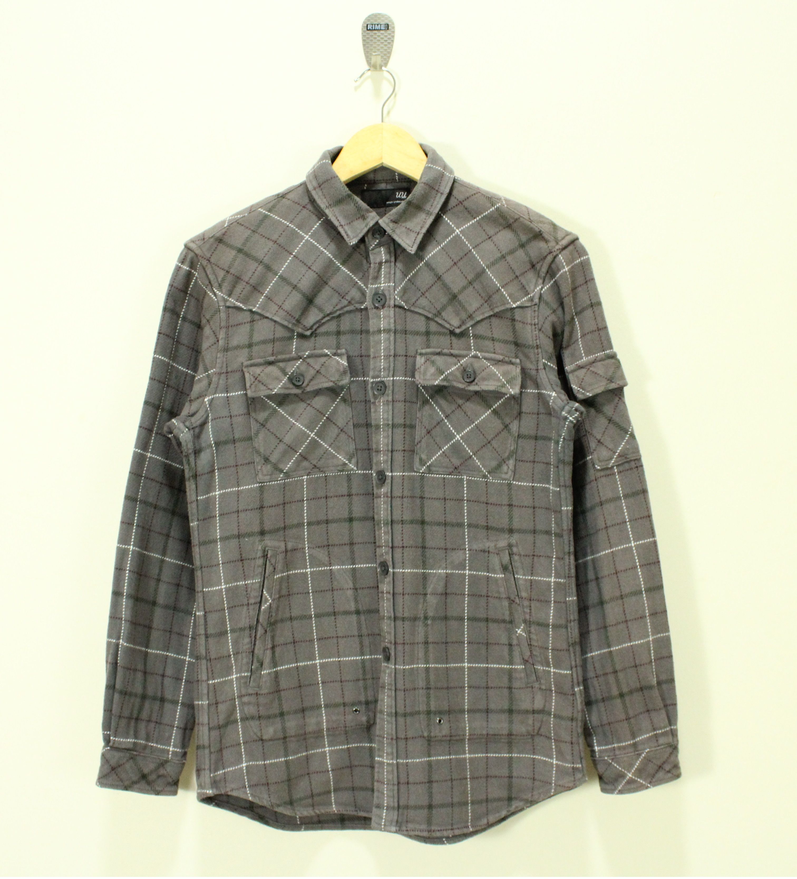 Undercover × Uniqlo UNIQLO x UNDERCOVER Shirt Flannel Checkered Japan Size S Size US S / EU 44-46 / 1 - 1 Thumbnail