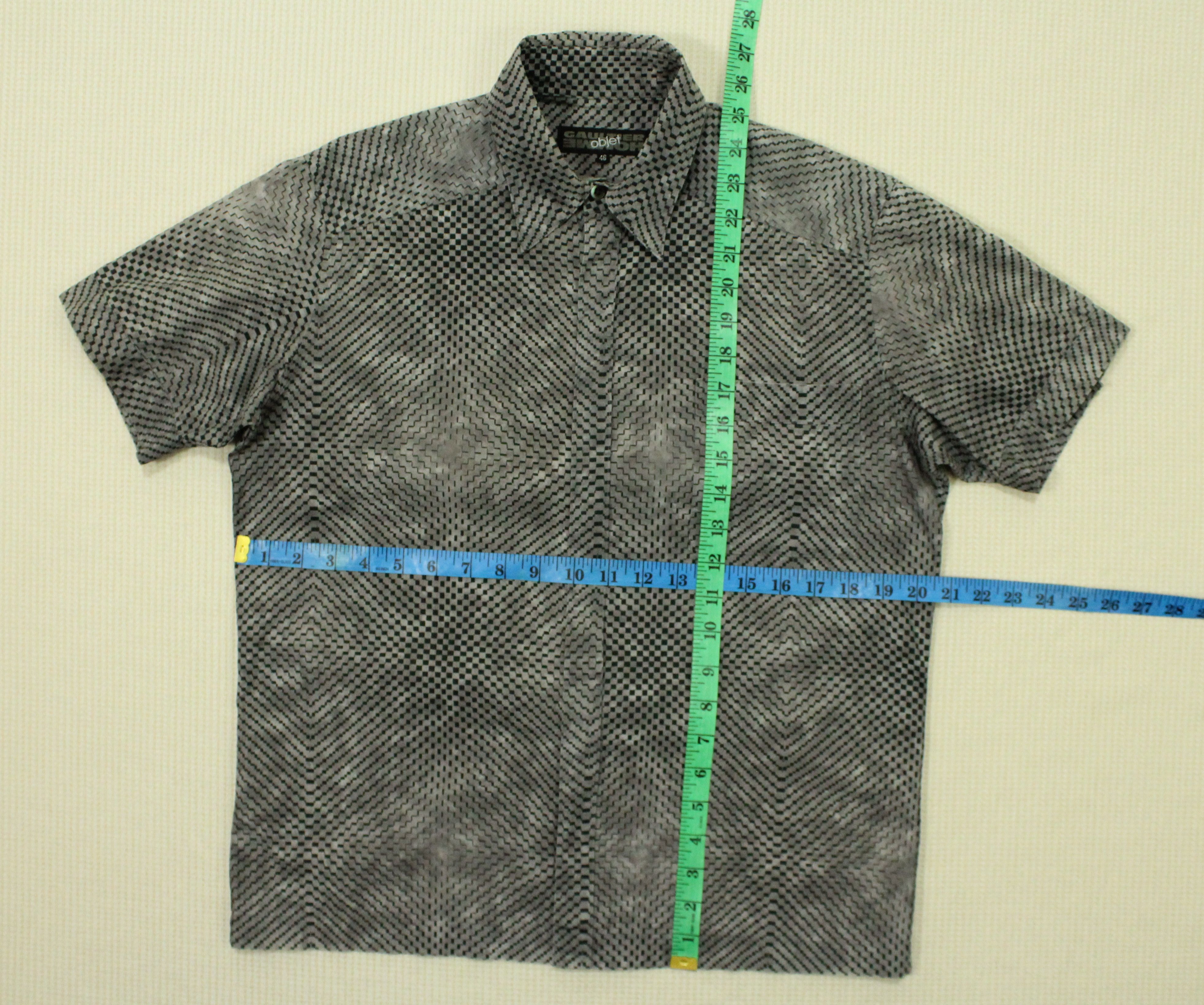 Gaultier Homme Objet GAULTIER HOMME OBJET Shirt Hidden Button JPG Snake Phantom Size US S / EU 44-46 / 1 - 14 Thumbnail