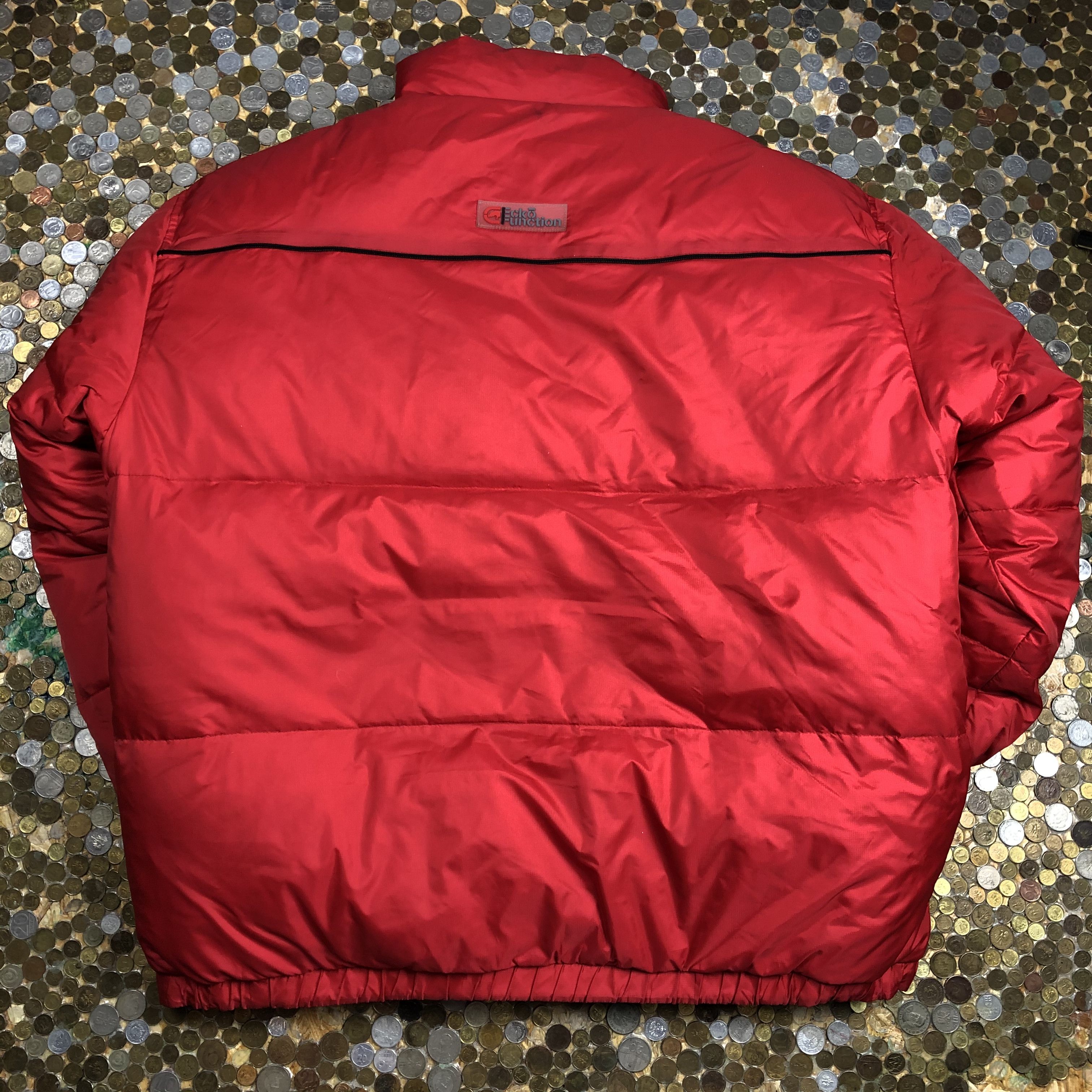 Ecko Unltd. ECKO Vintage Winter Puffer Jacket Double Side 90s Size US XL / EU 56 / 4 - 4 Thumbnail