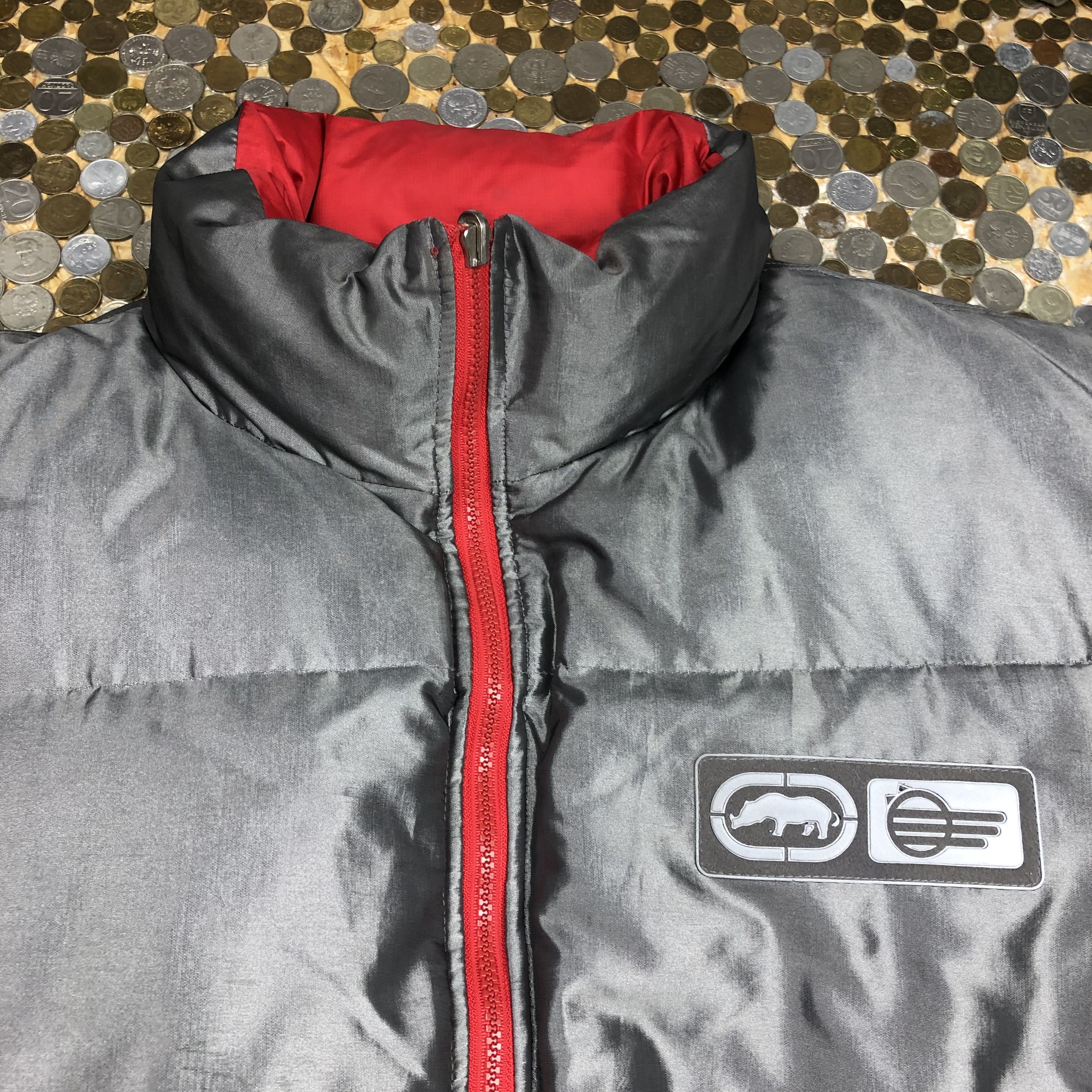 Ecko Unltd. ECKO Vintage Winter Puffer Jacket Double Side 90s Size US XL / EU 56 / 4 - 5 Thumbnail