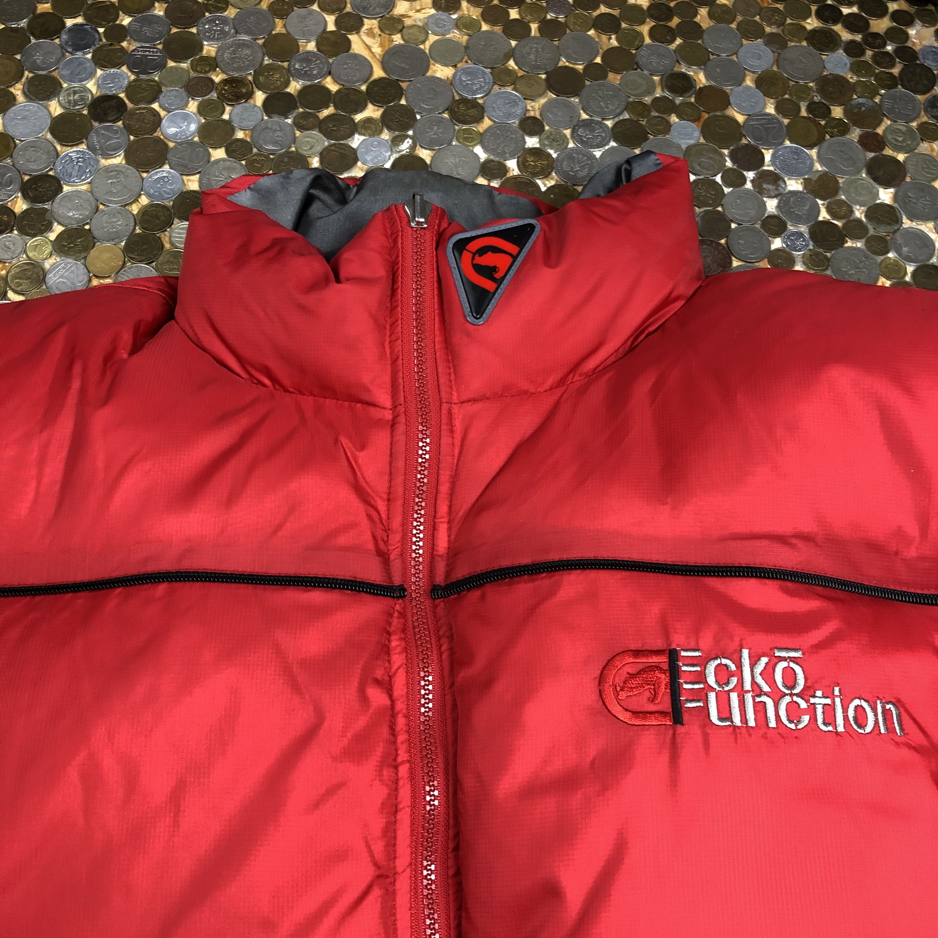Ecko Unltd. ECKO Vintage Winter Puffer Jacket Double Side 90s Size US XL / EU 56 / 4 - 3 Thumbnail
