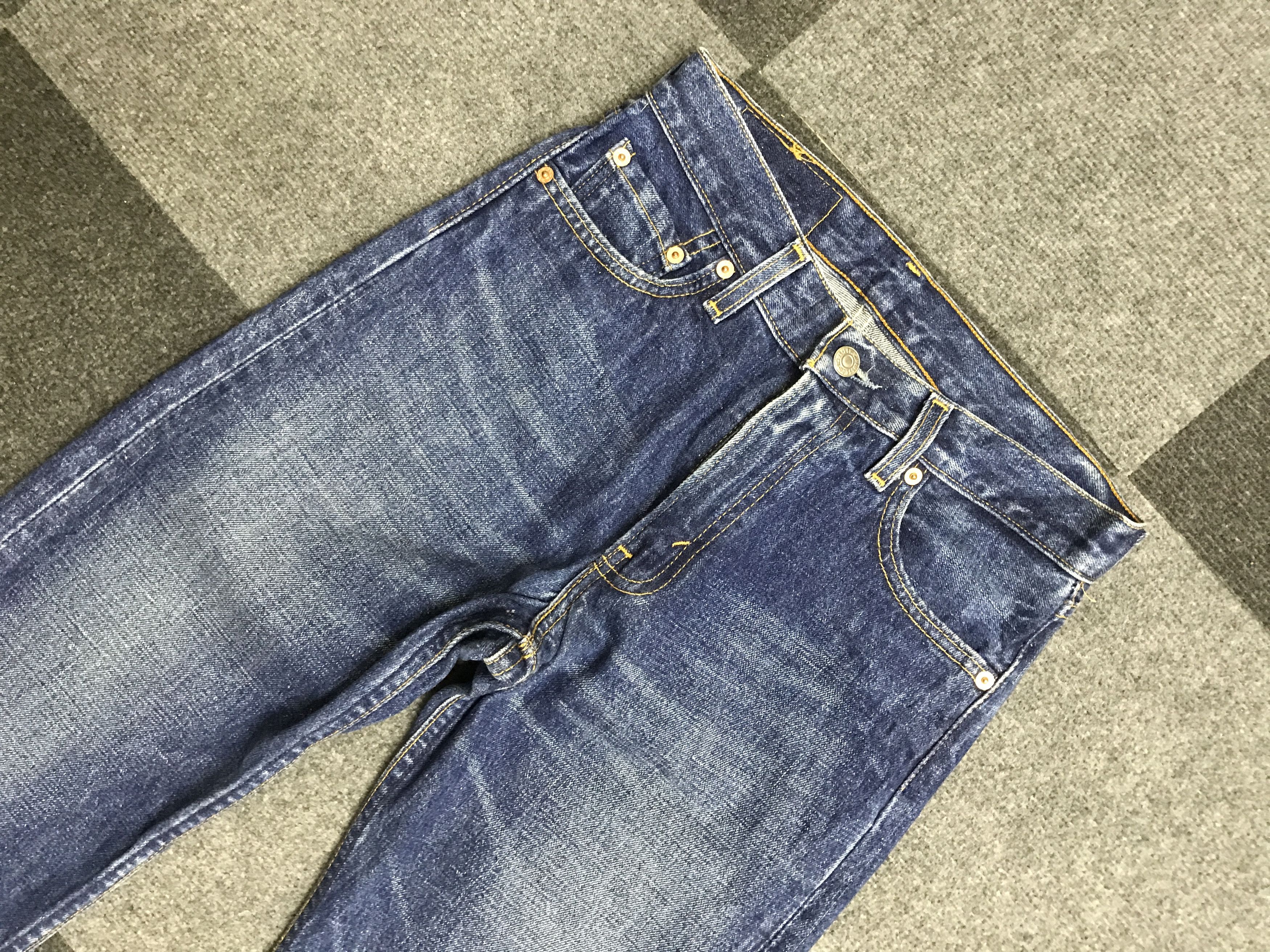 Levi's × Vintage VL173-Vintage Levis 505 Blue Wash Jeans Size US 27 - 2 Thumbnail
