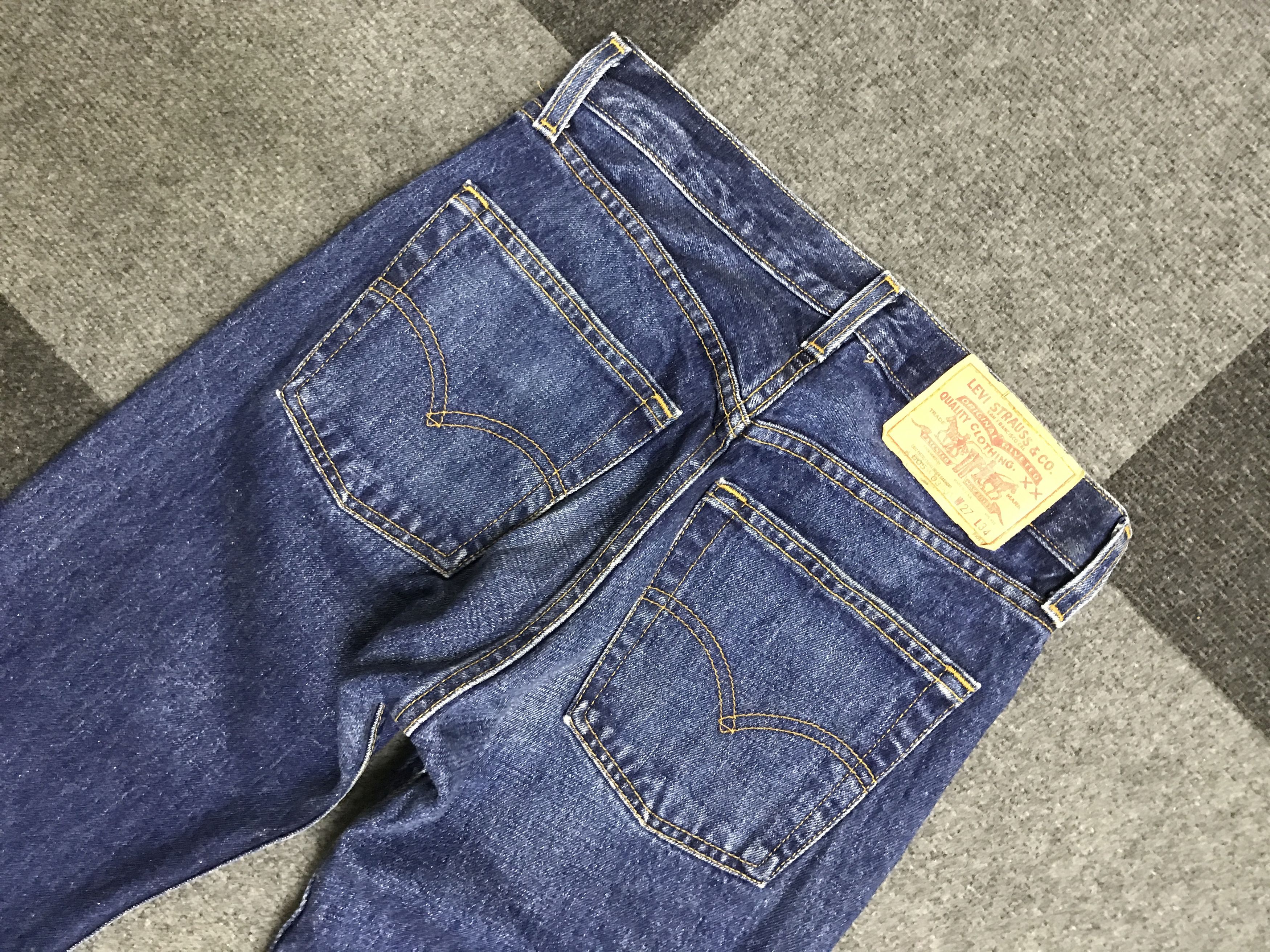 Levi's × Vintage VL173-Vintage Levis 505 Blue Wash Jeans Size US 27 - 8 Thumbnail