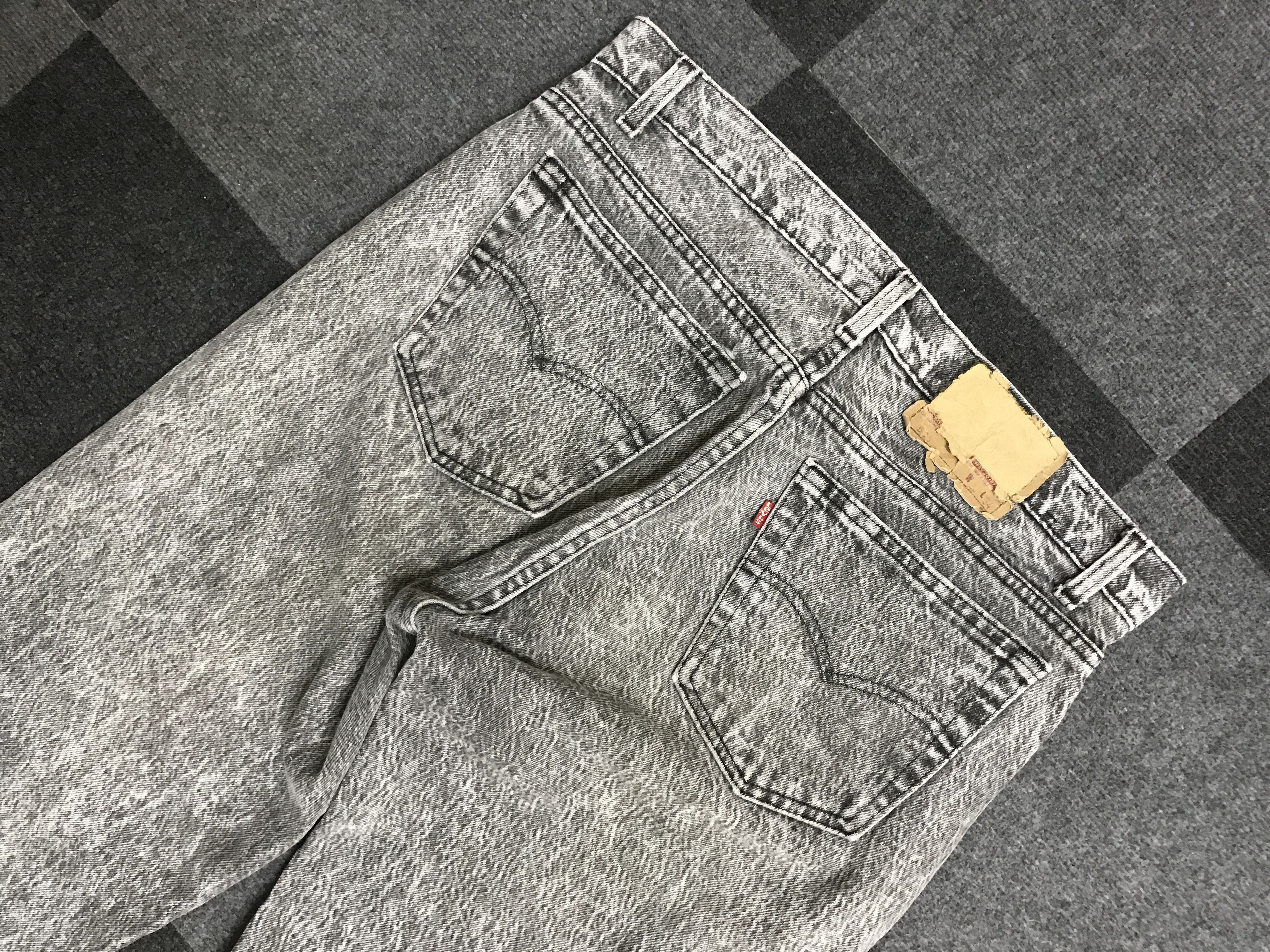 Levi's × Vintage VL174-Vintage Levis 505 Black Acid Wash Jeans Size US 34 / EU 50 - 8 Thumbnail