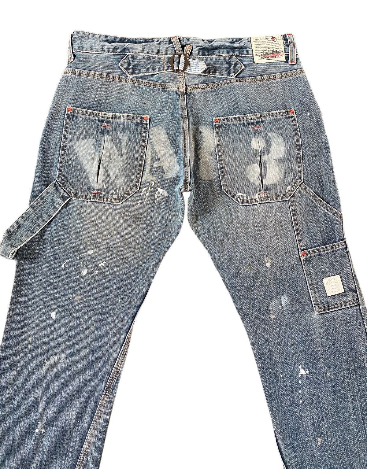 PPFM Vintage PPFM Carpenter Painted Jeans Size US 32 / EU 48 - 6 Thumbnail