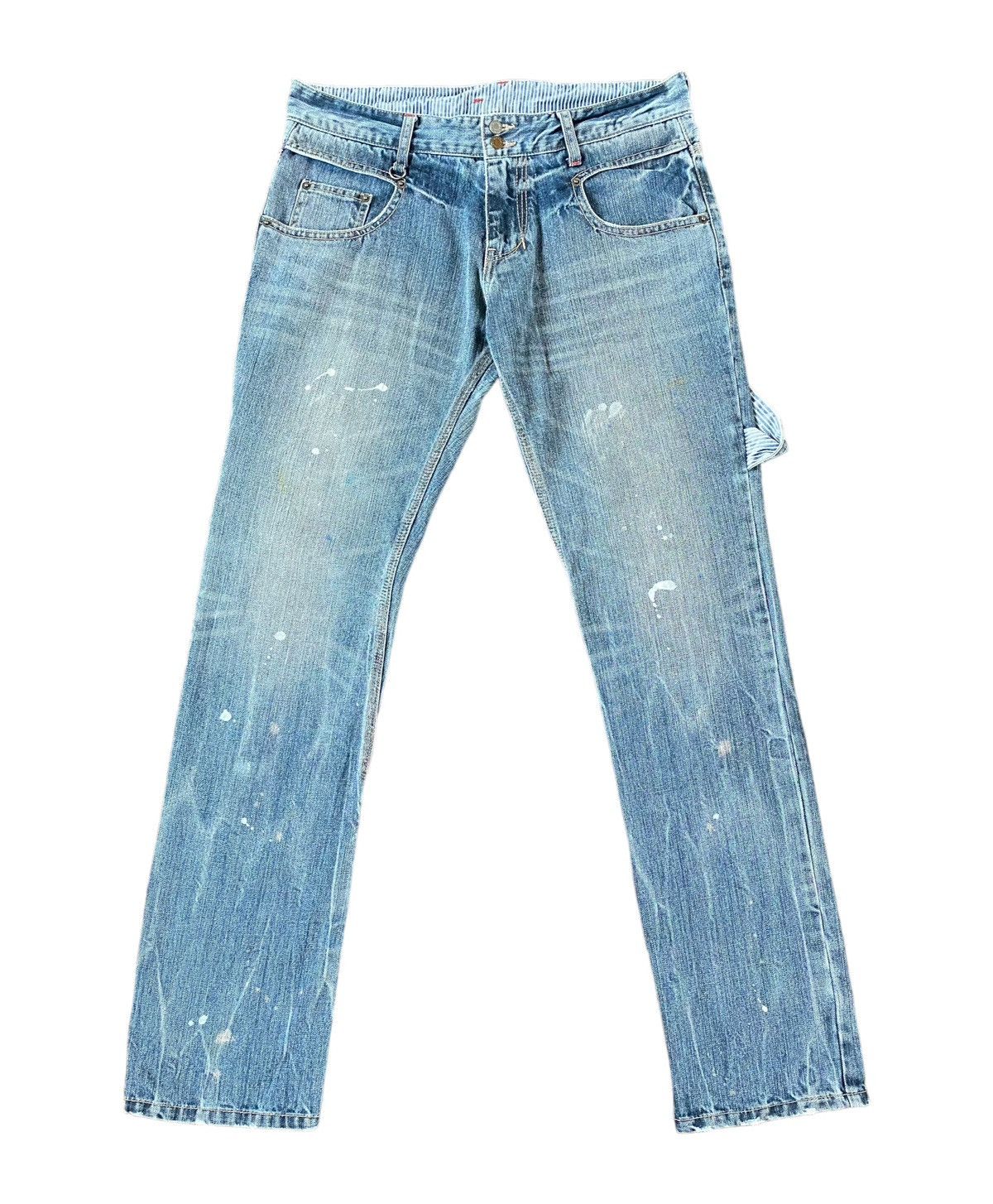 PPFM Vintage PPFM Carpenter Painted Jeans Size US 32 / EU 48 - 2 Thumbnail