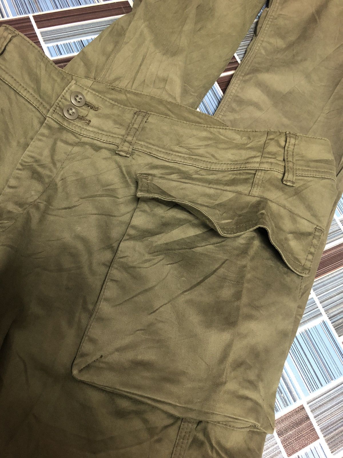 45rpm × Kapital 45rpm Multipocket Cargo Pants Size US 30 / EU 46 - 15 Thumbnail