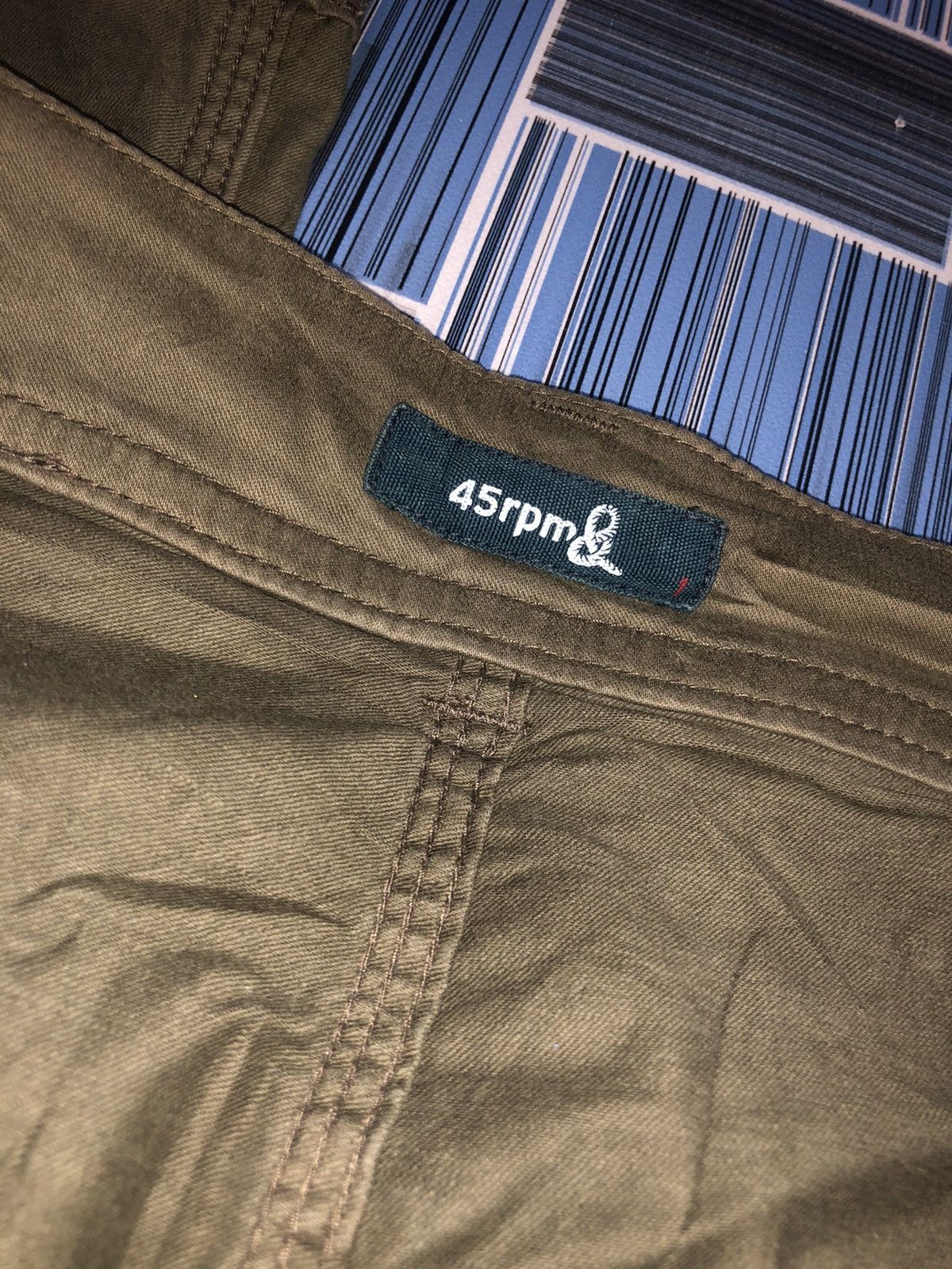 45rpm × Kapital 45rpm Multipocket Cargo Pants Size US 30 / EU 46 - 11 Thumbnail
