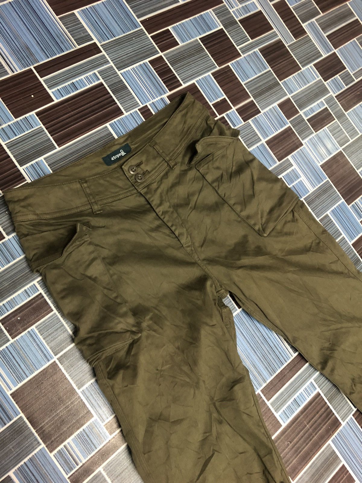 45rpm × Kapital 45rpm Multipocket Cargo Pants Size US 30 / EU 46 - 2 Thumbnail