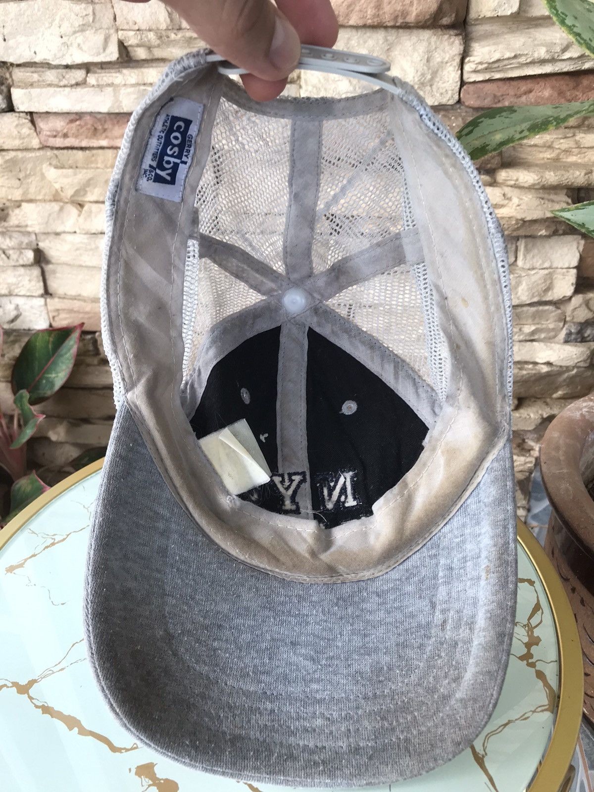 Vintage Nyc Ice Hockey Distressed Trucker Hat Size ONE SIZE - 7 Thumbnail