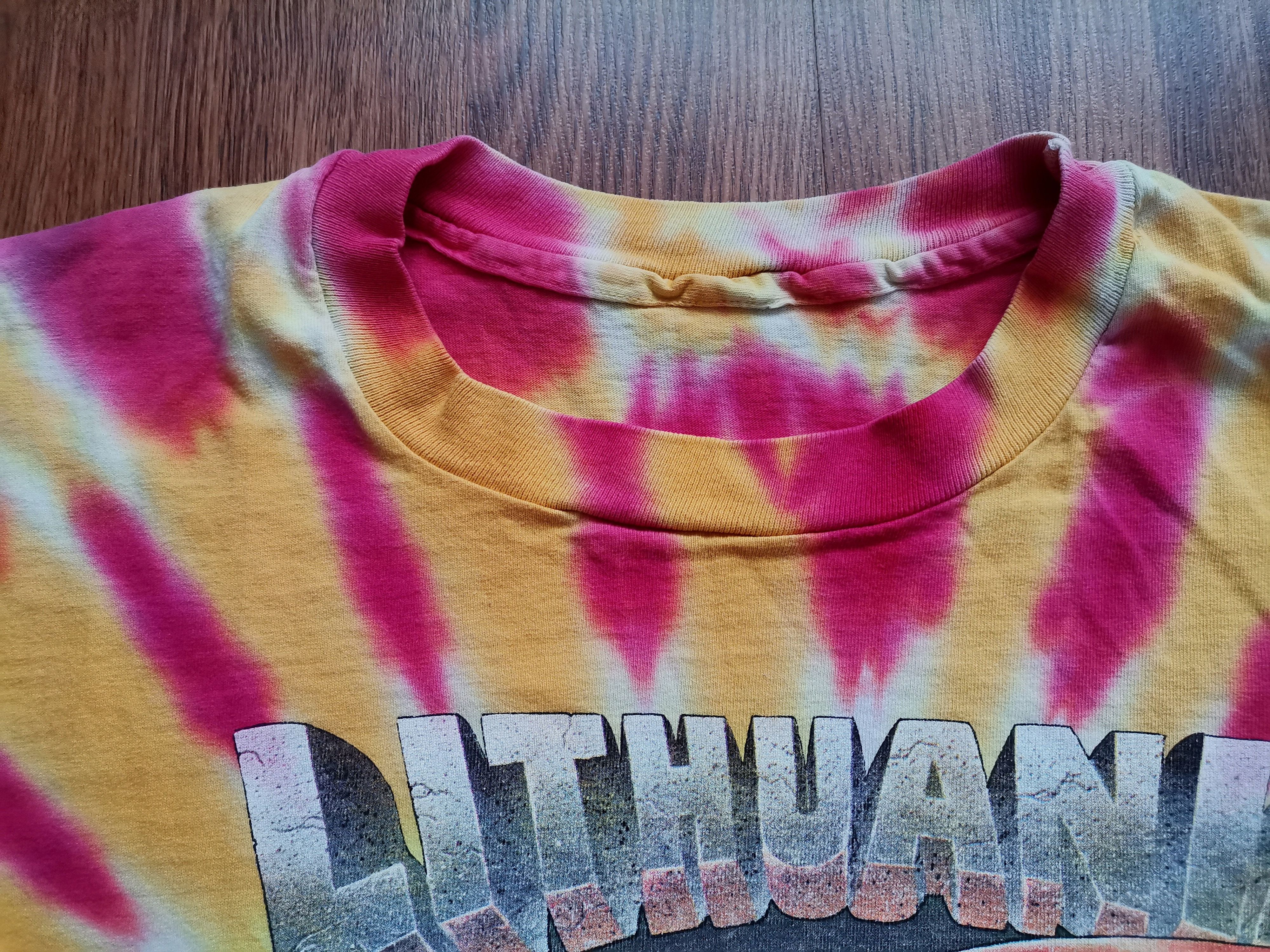 Grateful Dead × Vintage Vintage Grateful Dead Lithuania 1992 Single Stitch Tee Size US XL / EU 56 / 4 - 3 Thumbnail