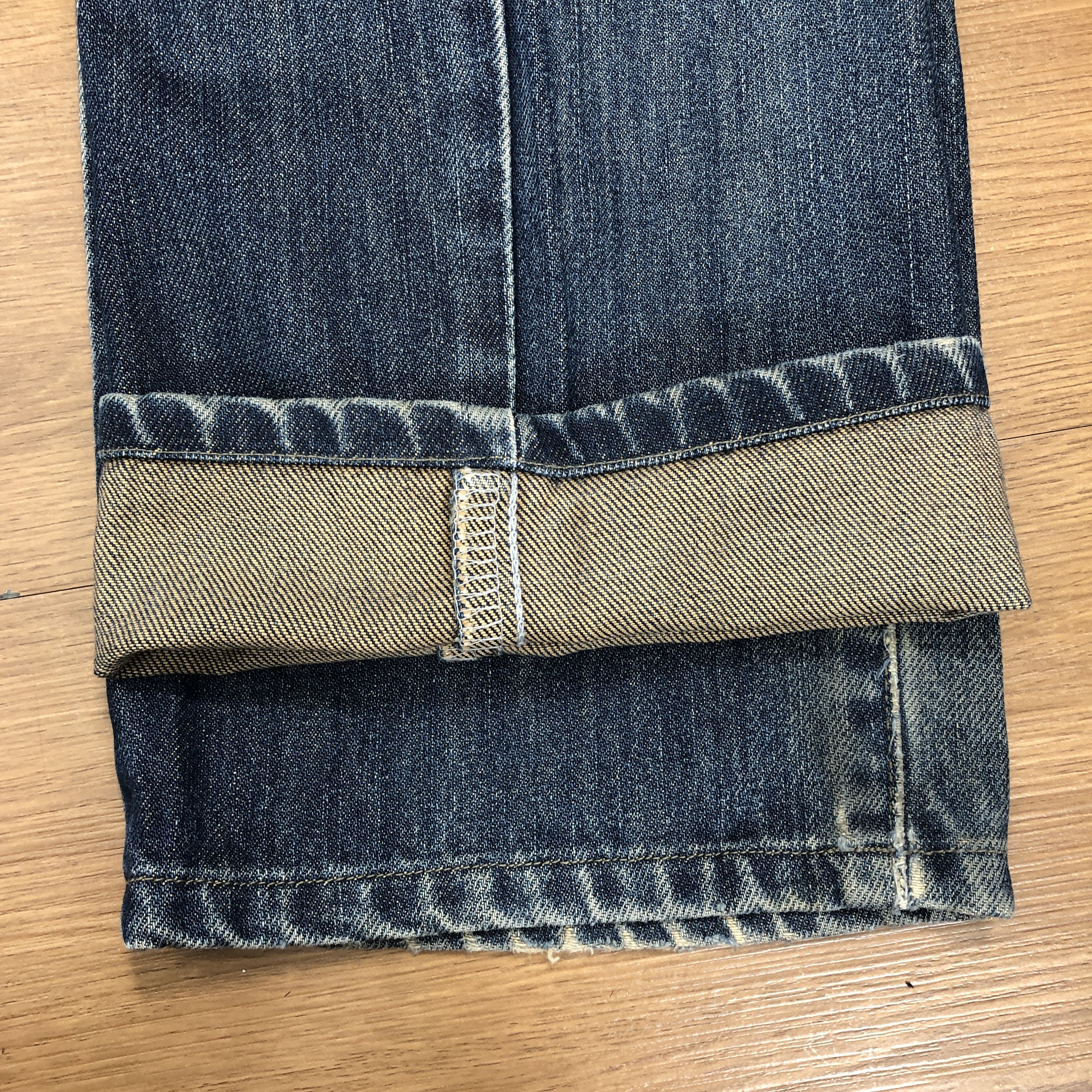 Edwin × Vintage 29 x 32.5 Vintage Edwin Jeans L1503 Size US 29 - 3 Thumbnail