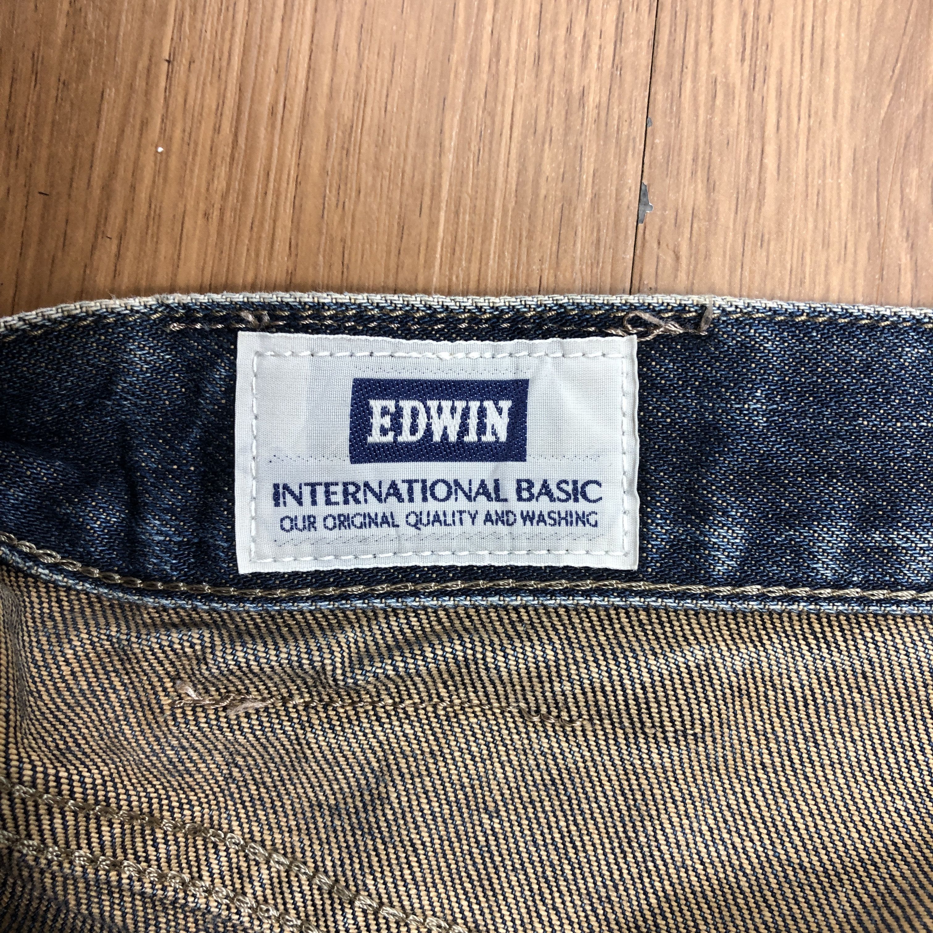 Edwin × Vintage 29 x 32.5 Vintage Edwin Jeans L1503 Size US 29 - 8 Thumbnail