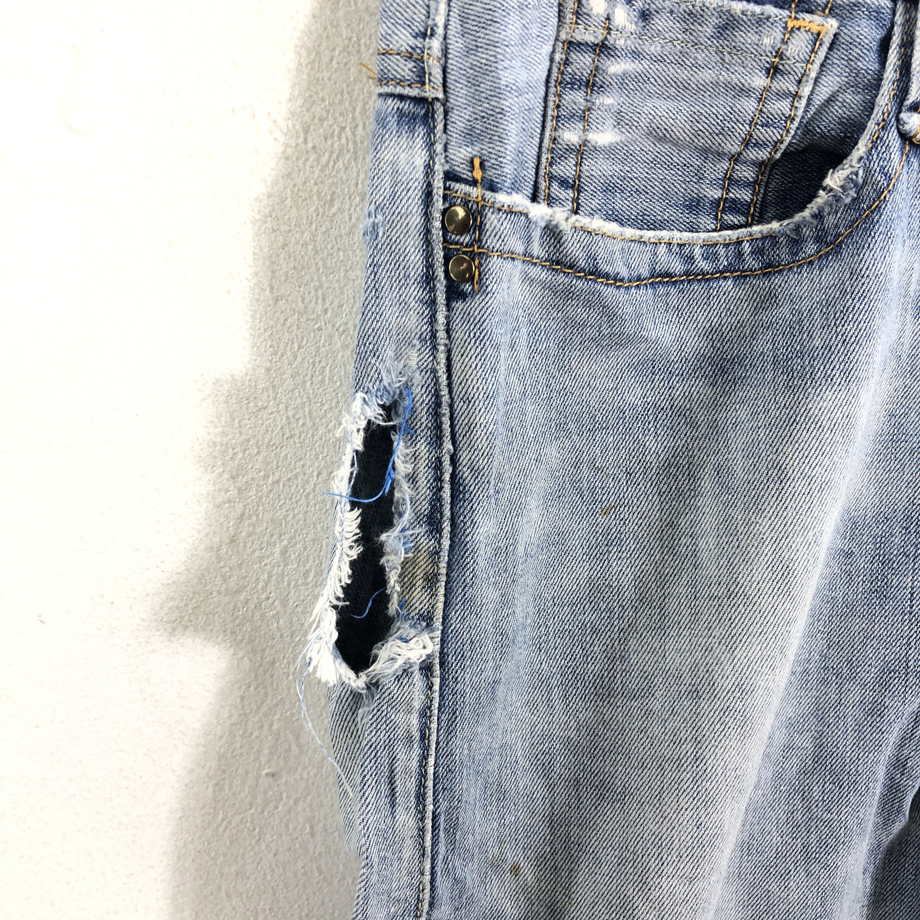 Replay × Vintage 30 x 27.5 Vintage Replay Jeans L1502 Size US 30 / EU 46 - 7 Thumbnail