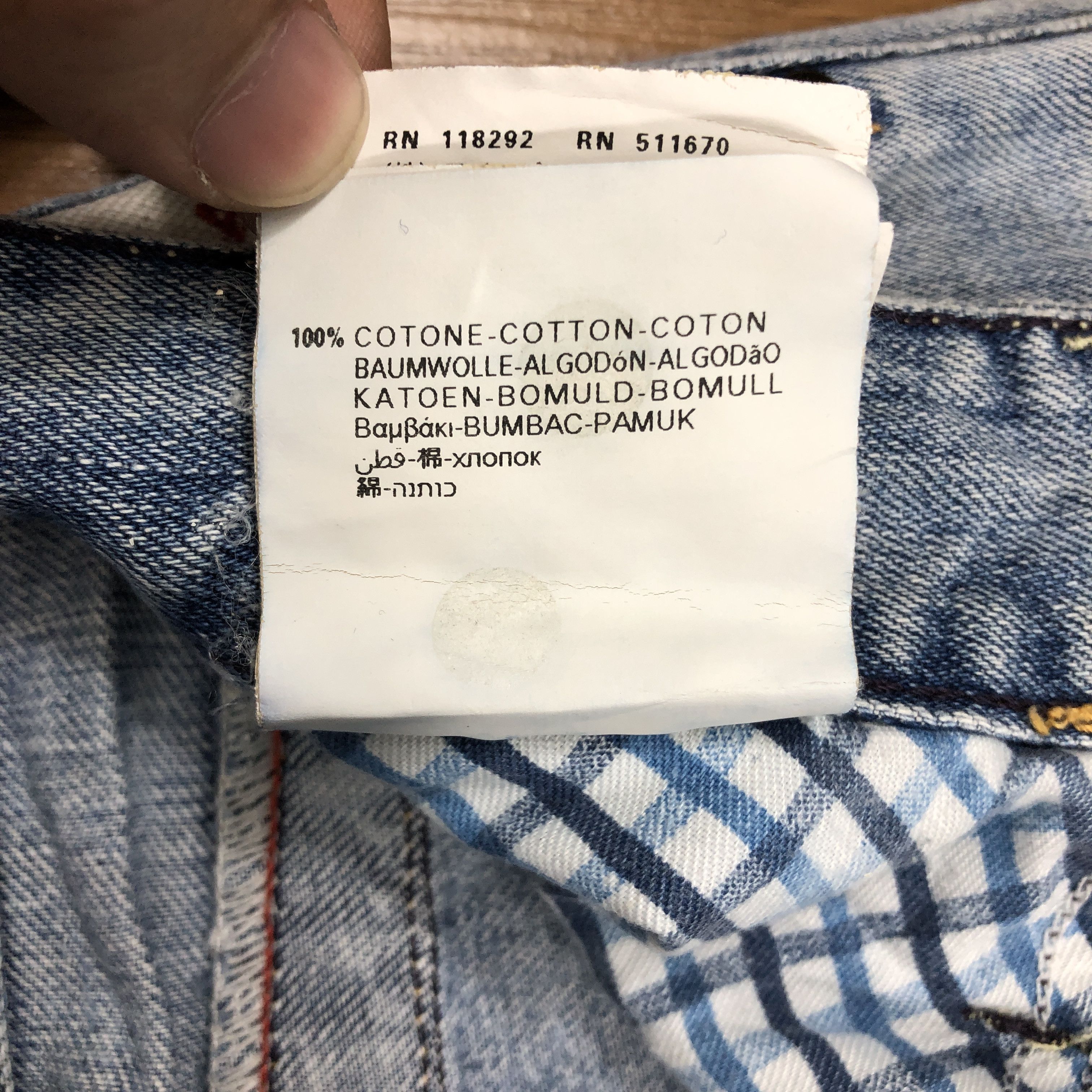 Replay × Vintage 30 x 27.5 Vintage Replay Jeans L1502 Size US 30 / EU 46 - 14 Thumbnail