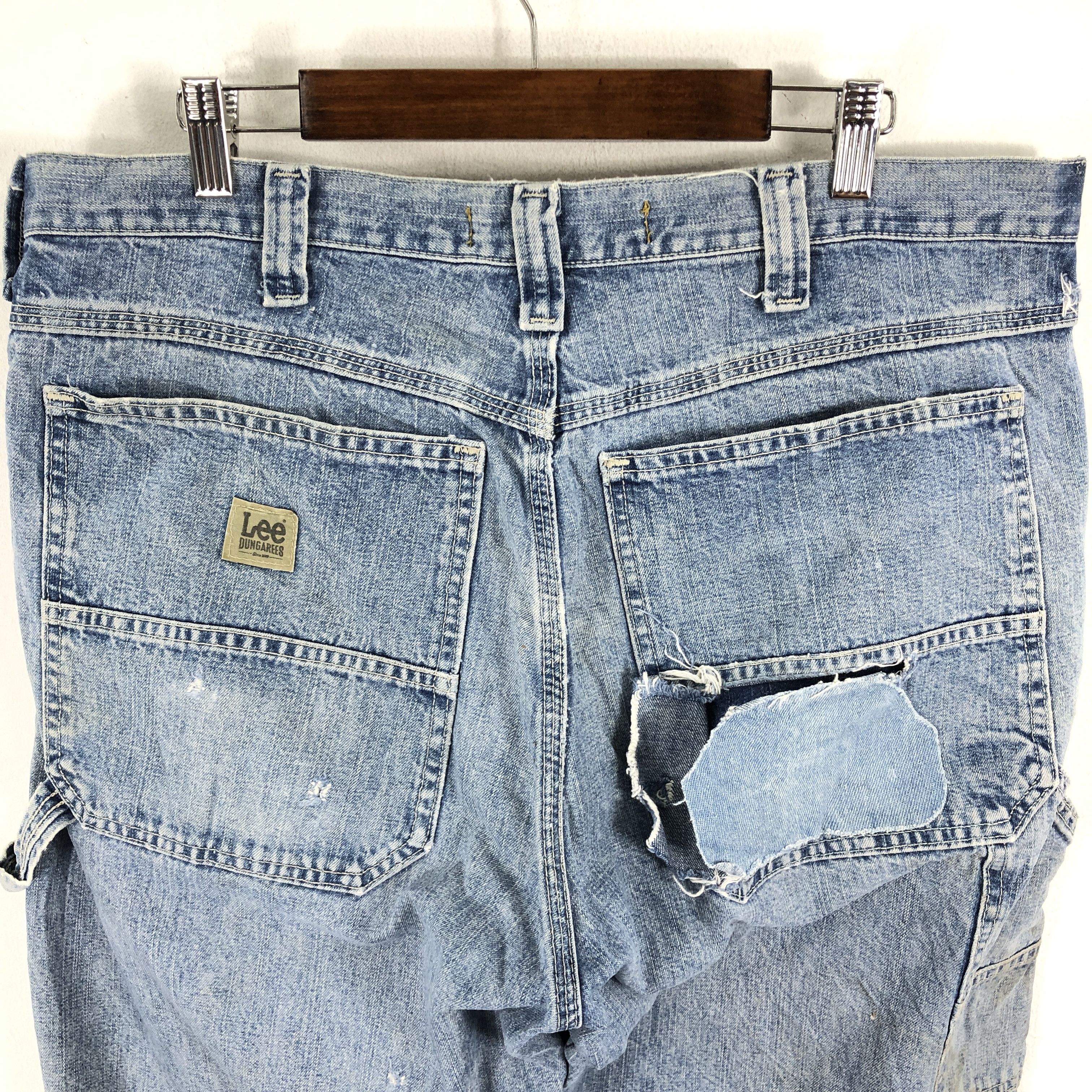 Lee × Vintage 36 x 31 Vintage Lee Carpenter Jeans L1495 Size US 36 / EU 52 - 4 Thumbnail
