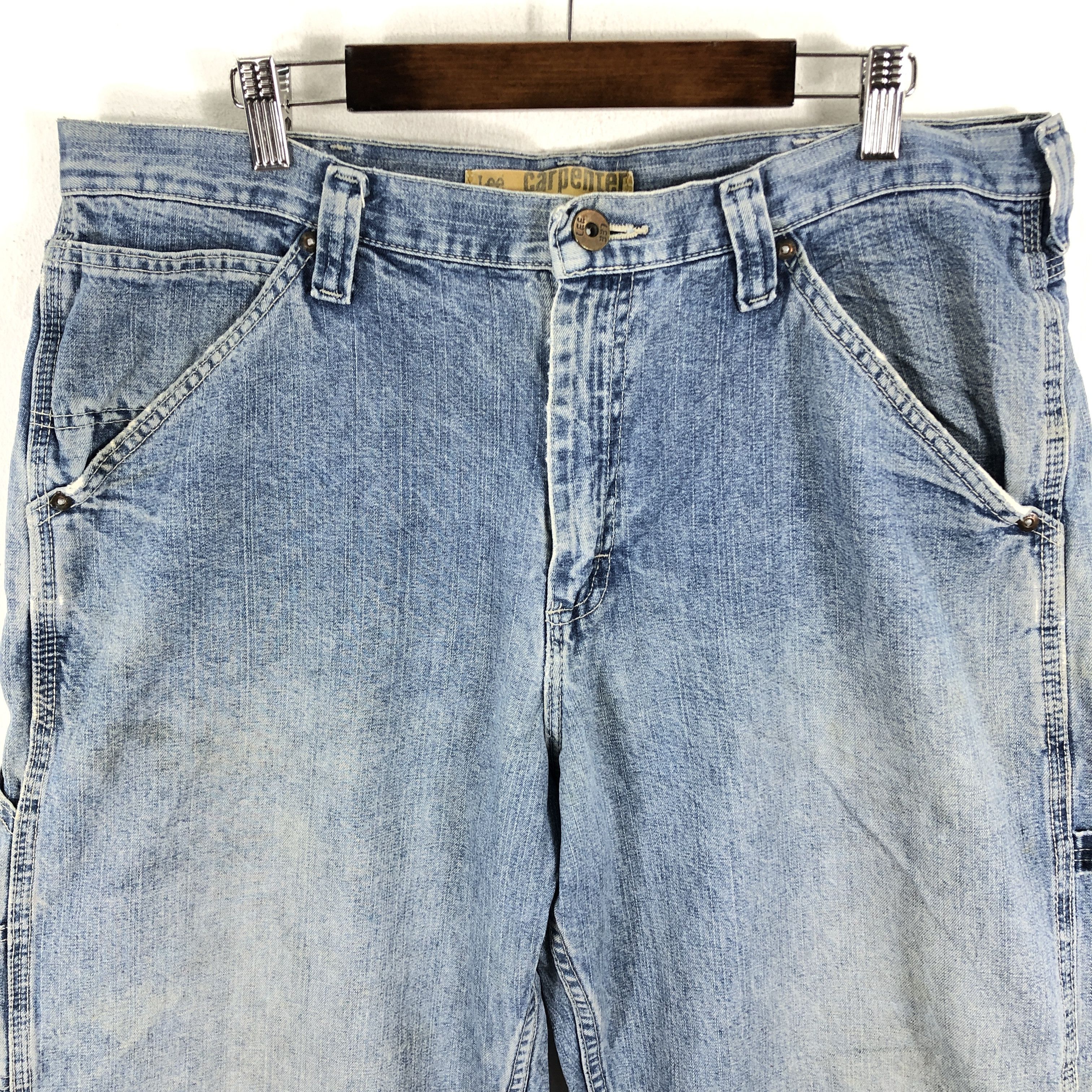 Lee × Vintage 36 x 31 Vintage Lee Carpenter Jeans L1495 Size US 36 / EU 52 - 3 Thumbnail