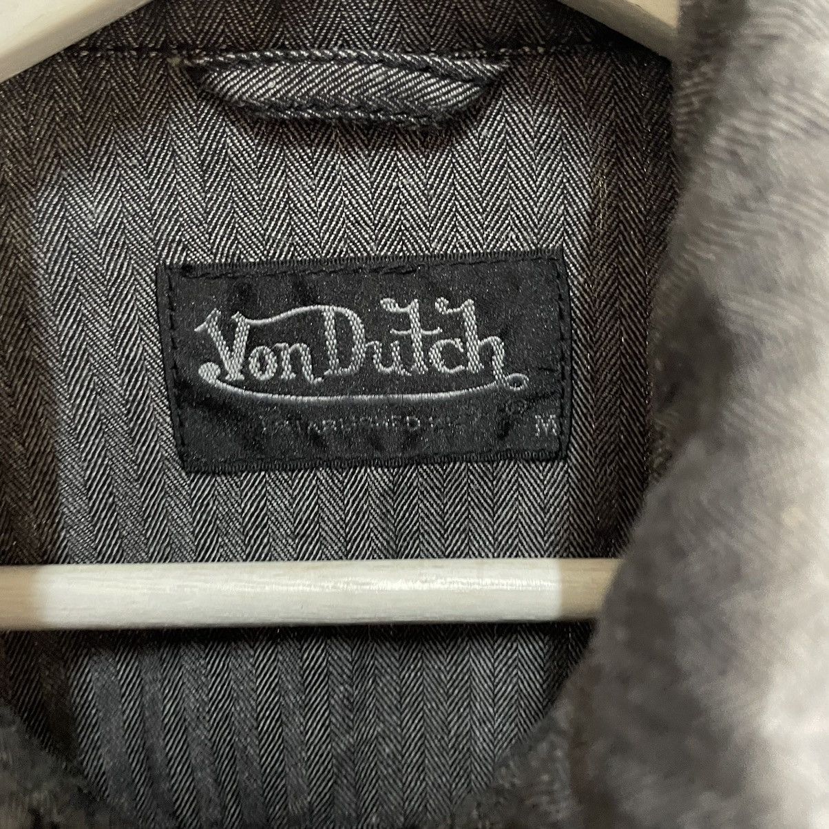 Vintage × Von Dutch 💥 VONDUTCH ZIPPER BIKER JACKET Size US M / EU 48-50 / 2 - 9 Thumbnail