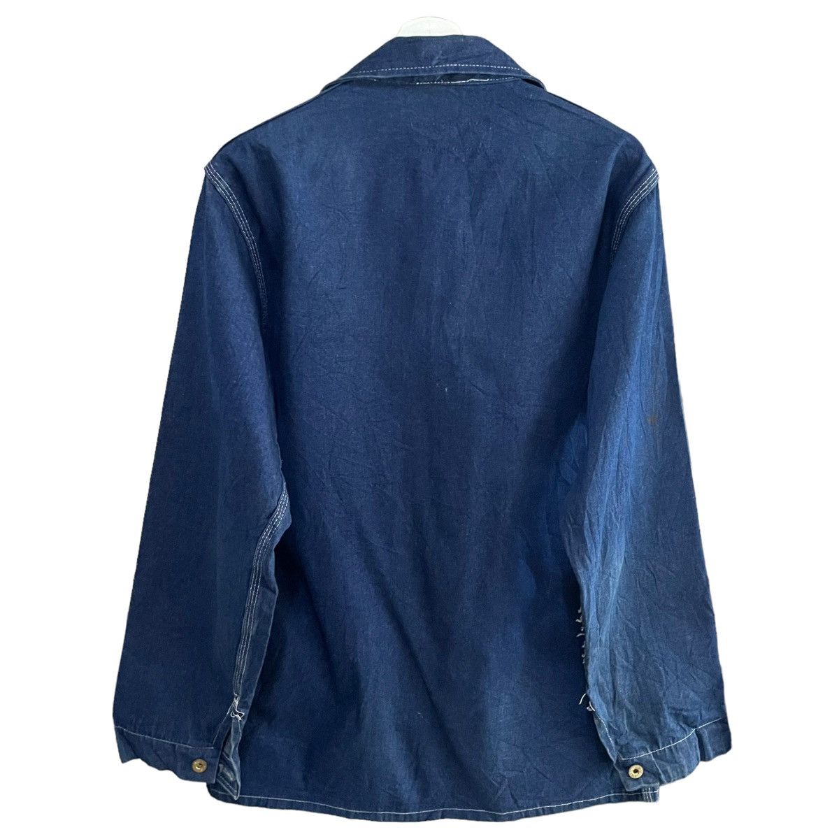 Vintage 💥 VINTAGE STONE CUTTER WORKER CHORE BUTTON JACKET Size US L / EU 52-54 / 3 - 9 Thumbnail