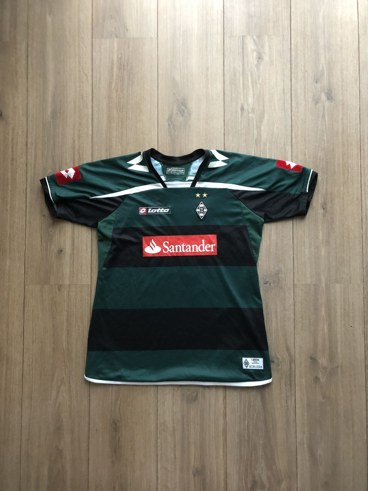 Lotto Sport 2009-10 Borussia Monchengladbach Away Shirt (Good) Size US S / EU 44-46 / 1 - 1 Thumbnail