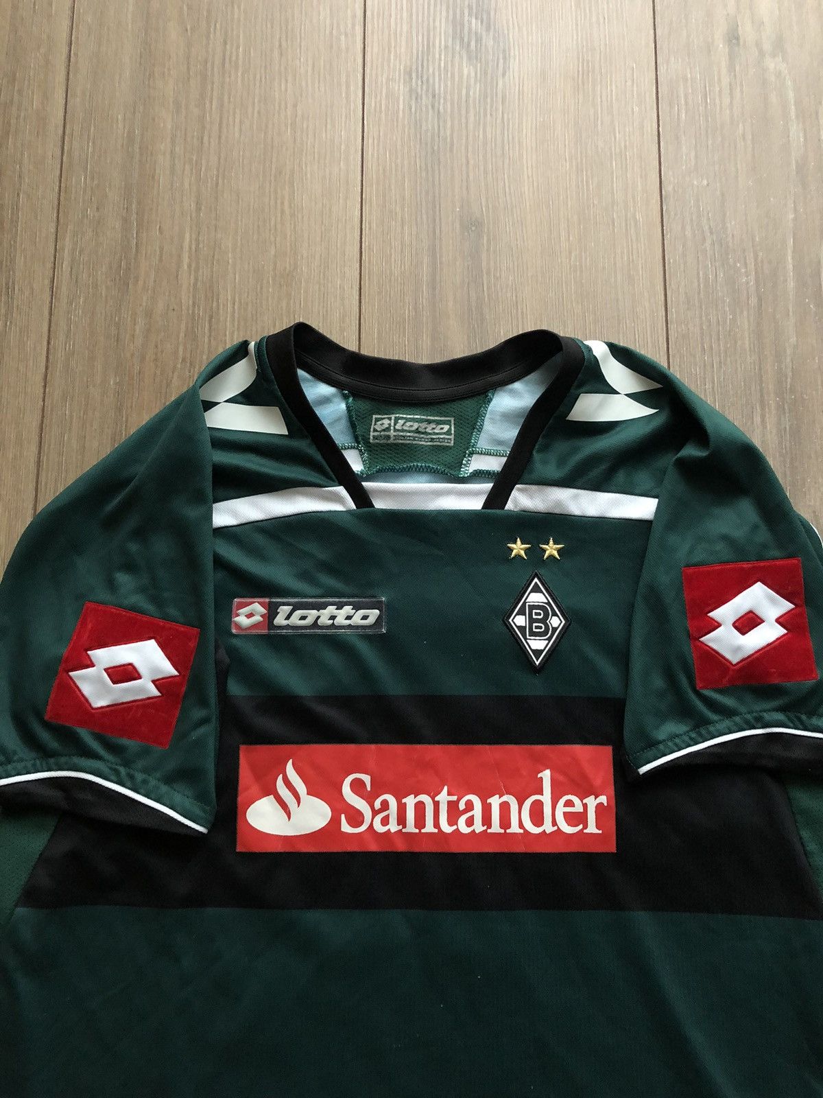 Lotto Sport 2009-10 Borussia Monchengladbach Away Shirt (Good) Size US S / EU 44-46 / 1 - 6 Thumbnail