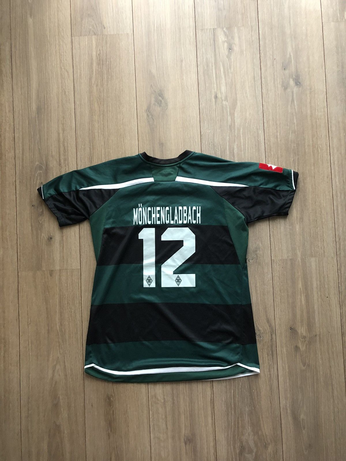 Lotto Sport 2009-10 Borussia Monchengladbach Away Shirt (Good) Size US S / EU 44-46 / 1 - 8 Thumbnail