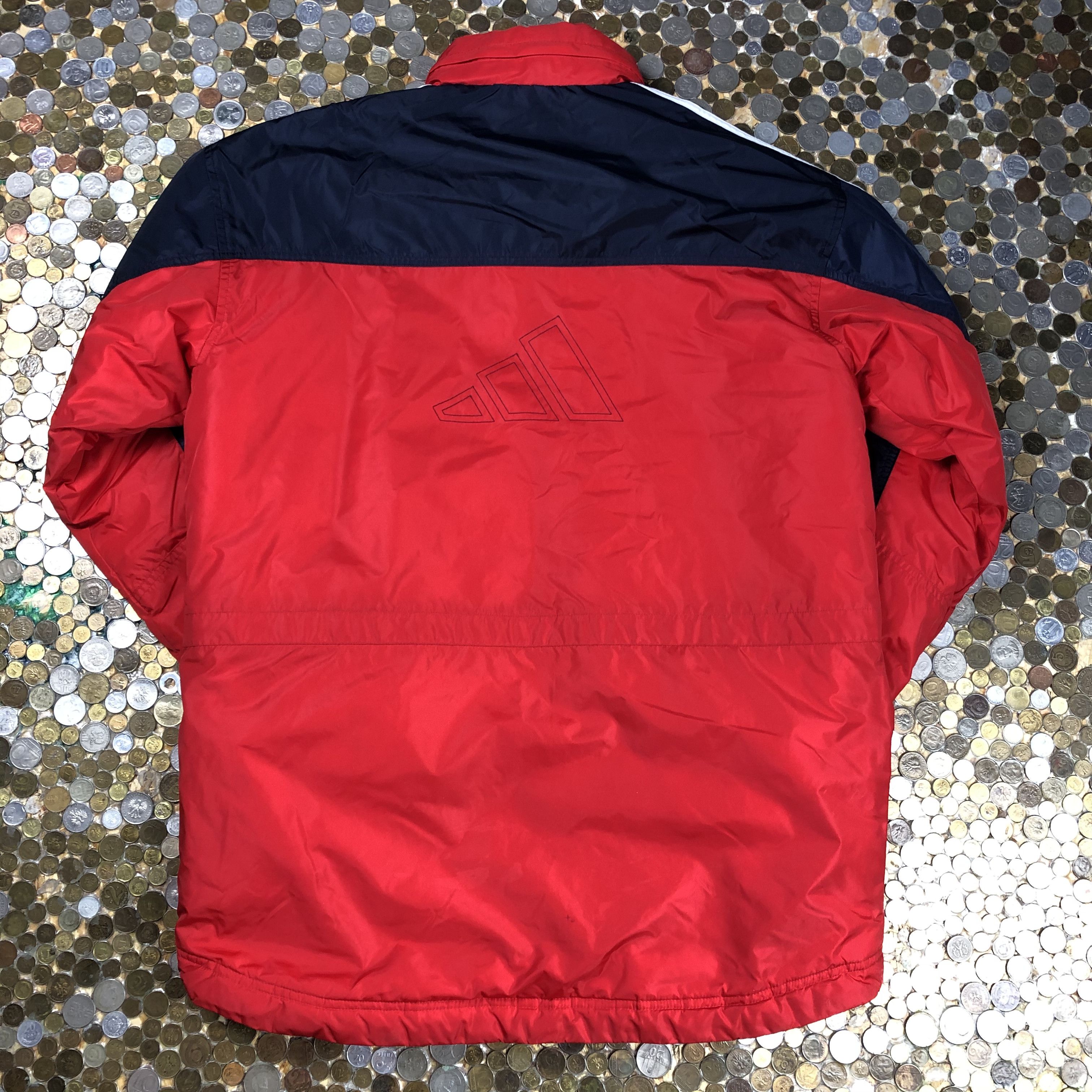 Adidas × Vintage Adidas puffer down light jacket Size US XL / EU 56 / 4 - 2 Thumbnail