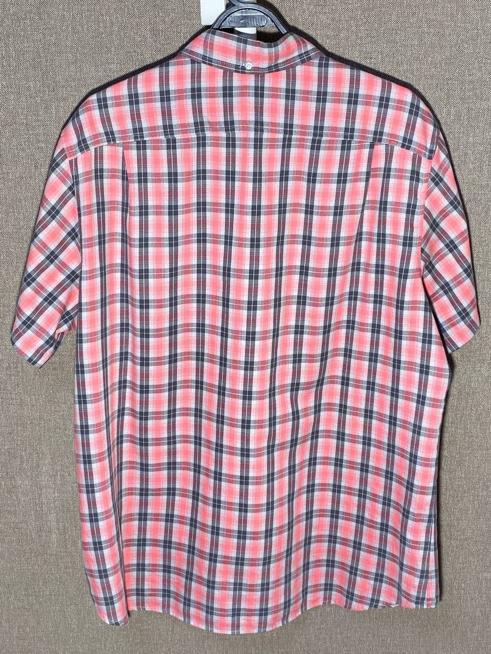 Nike Vintage Nike 6.0 Short Sleeve Check Flannel Shirt In Pink Size US XL / EU 56 / 4 - 3 Thumbnail