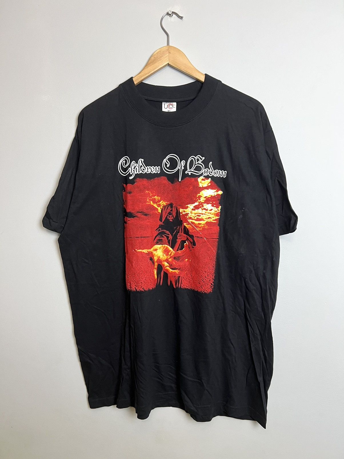 Band Tees Rare Vintage 90s Children Of Bodom Death Metal Tour Band Tee Size US XL / EU 56 / 4 - 1 Thumbnail