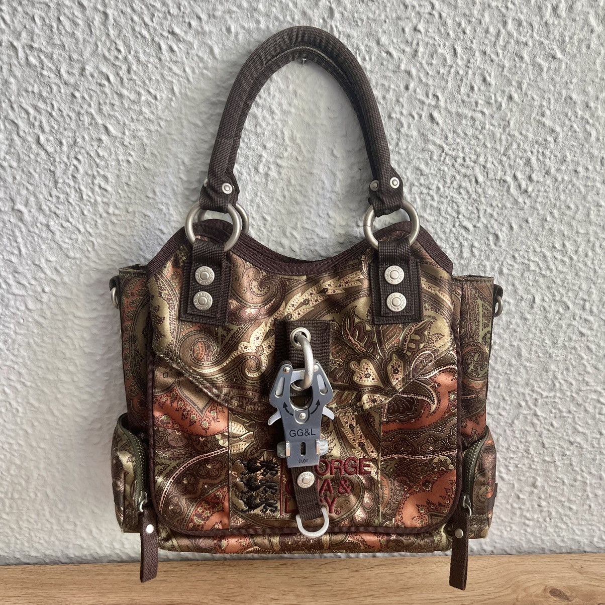 George Gina & Lucy Gerorge Gina & Lucy Y2K Brown Khaki Carabine Bag Size ONE SIZE - 2 Thumbnail