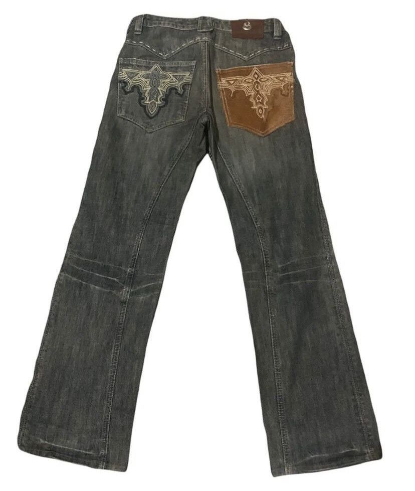 💥Distressed denim💥japanese avant garde riped denim